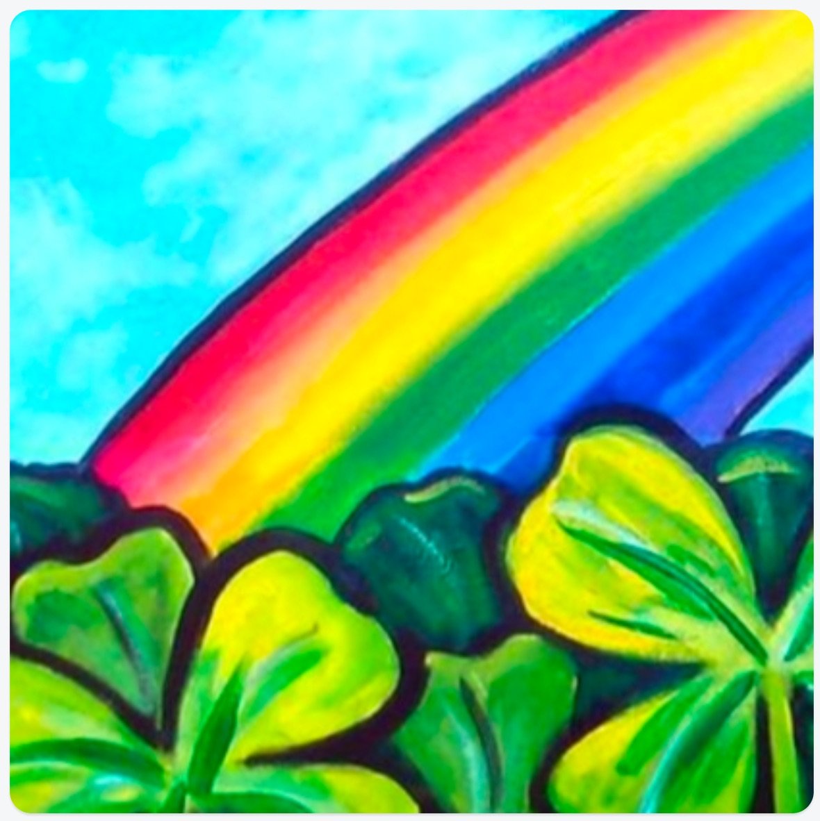 Kids' Art Class - Rainbows