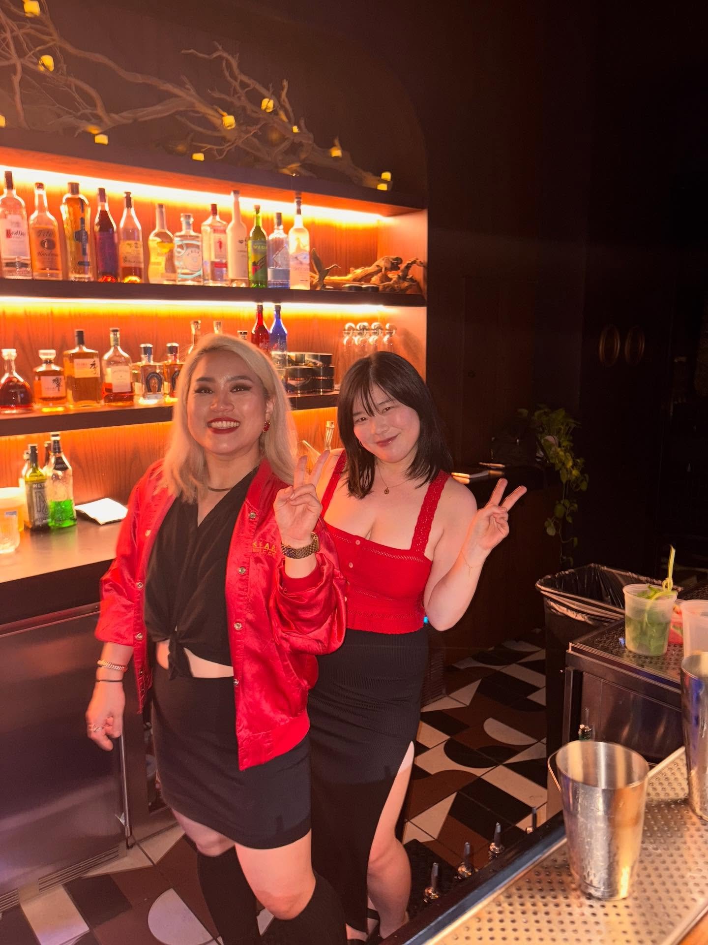 Thank you all so much for coming out to #BarLily!!! Hope you enjoyed the cocktails crafted by my master bartender sister and the pastries and the occasional sibling sass 🥰🥰