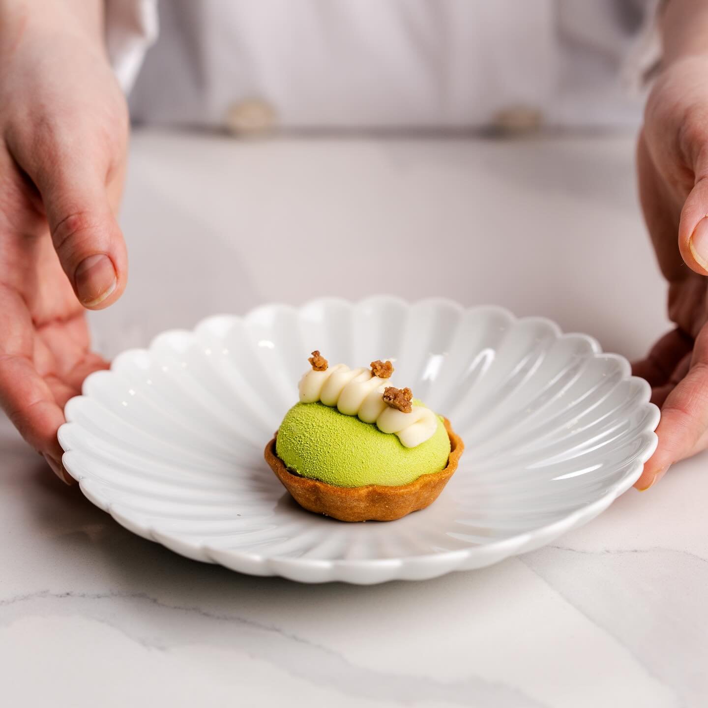 🗣️‼️ PSA: this labor of love will also be available today!! My signature Brown Rice Green Tea mini - very limited quantities will be available, so come grab yours at Sharetea Greenway Plaza TODAY from 12-4!!! 

Boseong Matcha Bavarois
Brown Rice Cr&