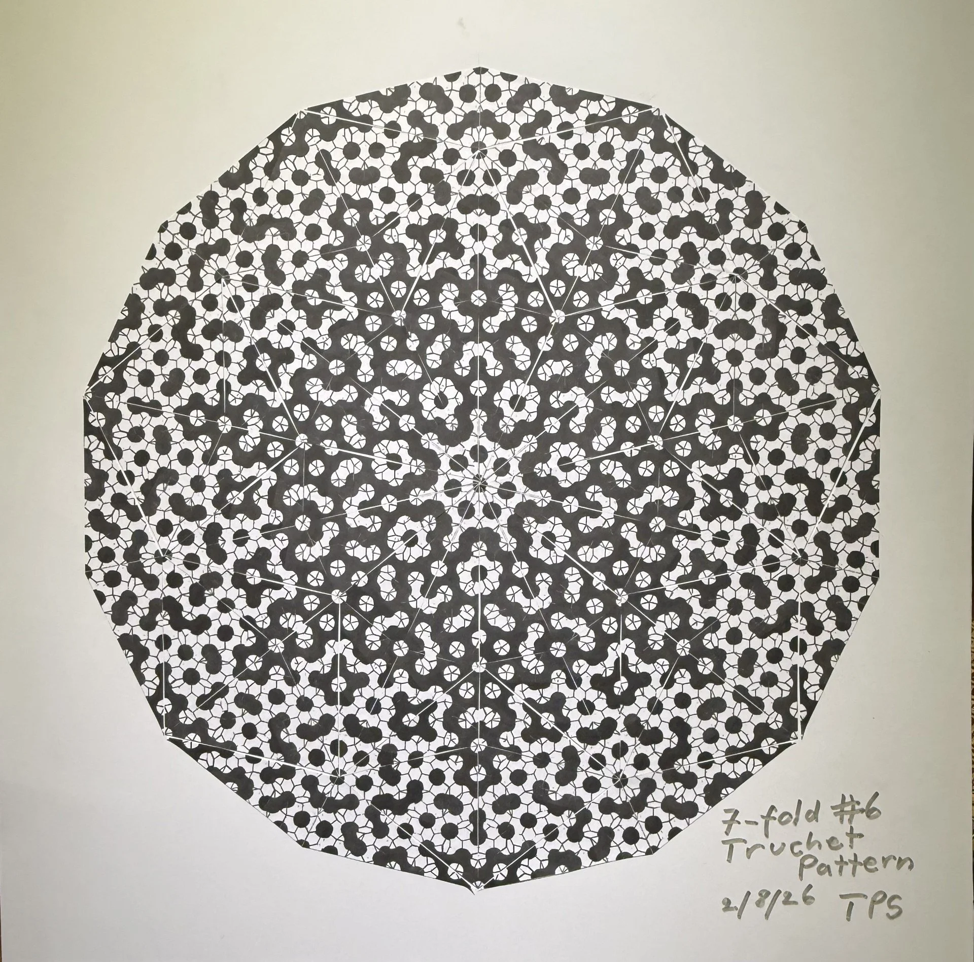 7-fold #6 Truchet Pattern, 2026