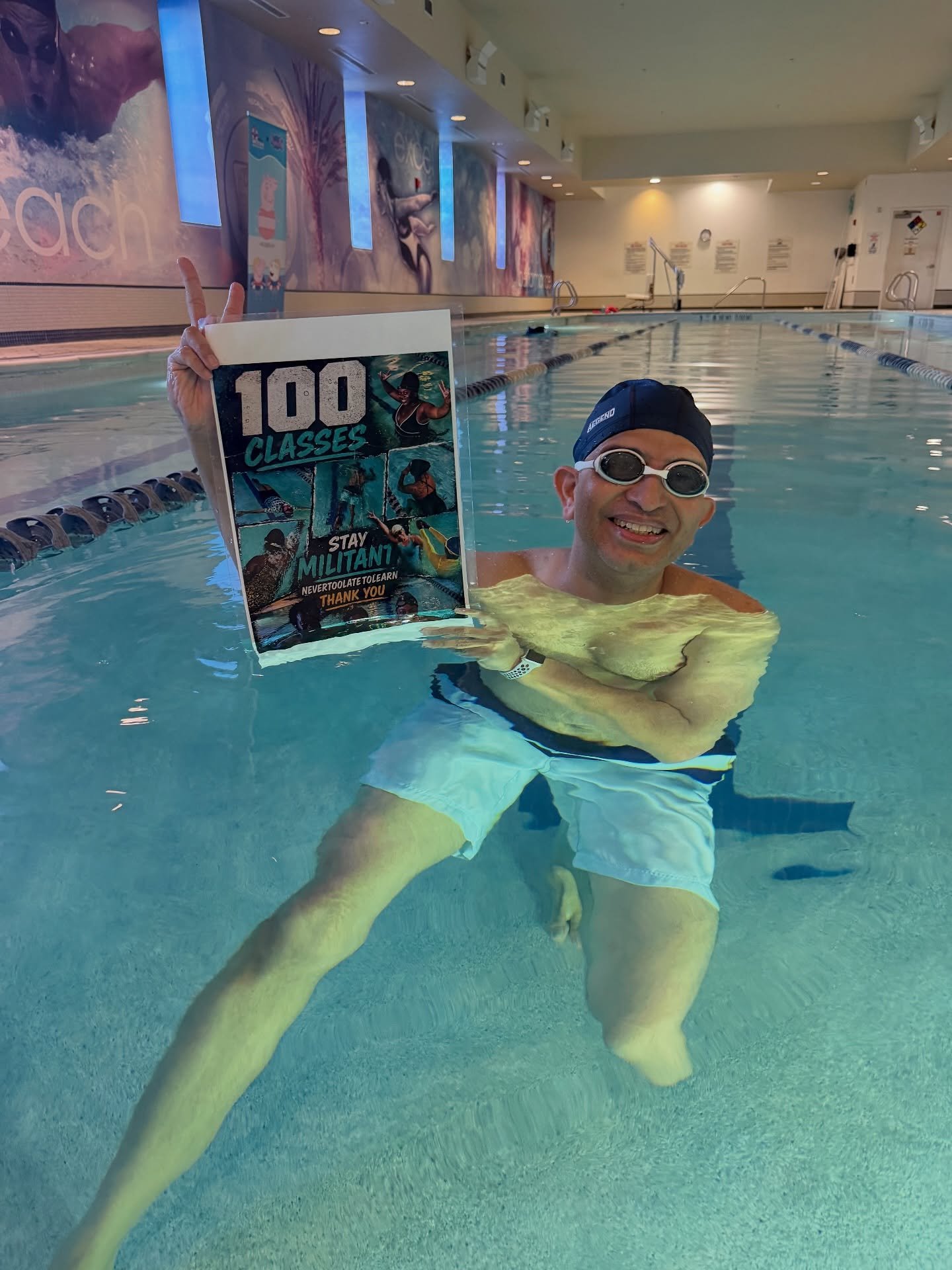 Progressive April.
First laps. First deep ends. First floats. First bubbles.
Growth happening in real time.
Grateful for the journey give thanks. Stay militant.

#swimming #swimcoach