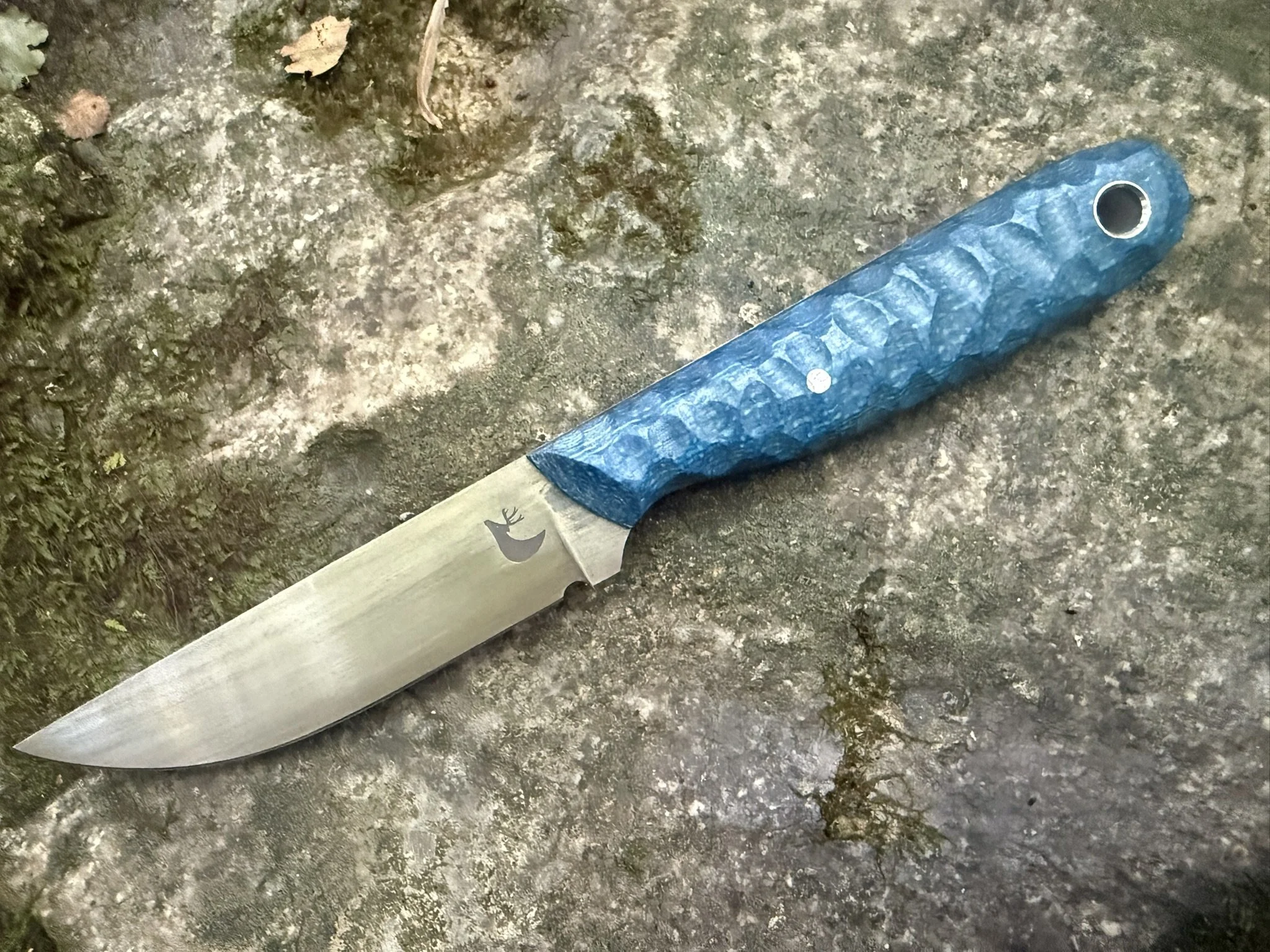 Blue Micarta Noland Creek