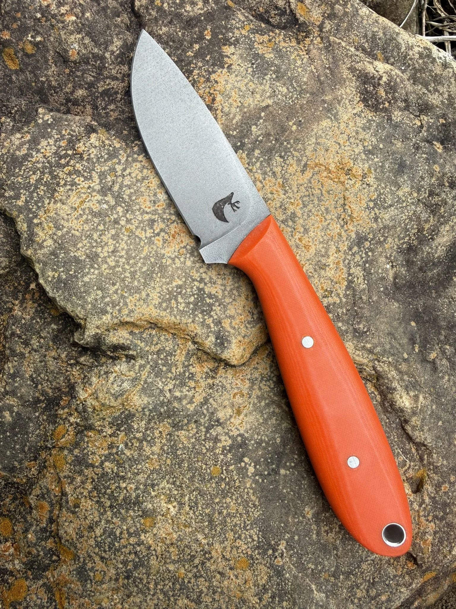 Orange Micarta EDC