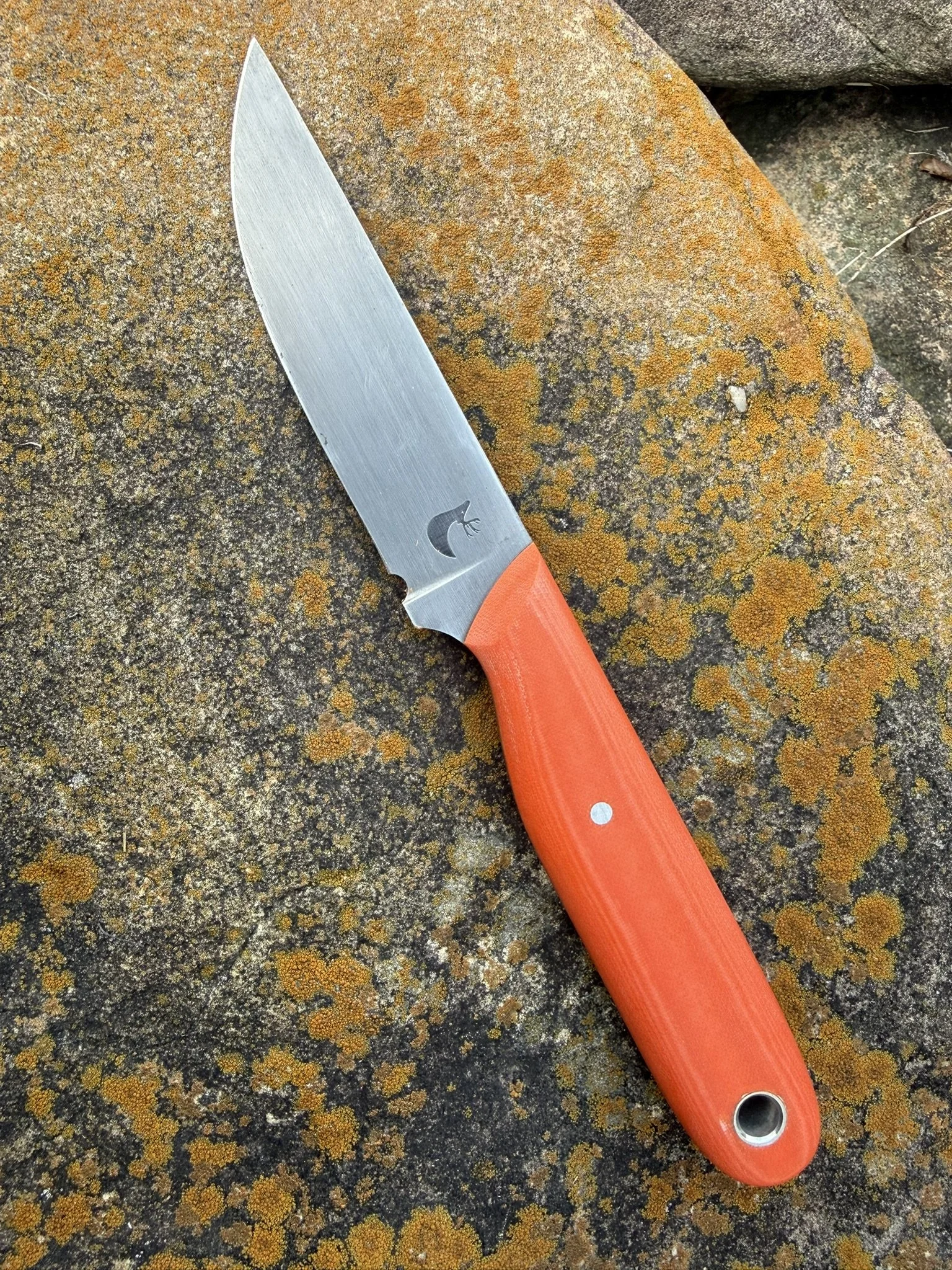 Orange Micarta Noland Creek