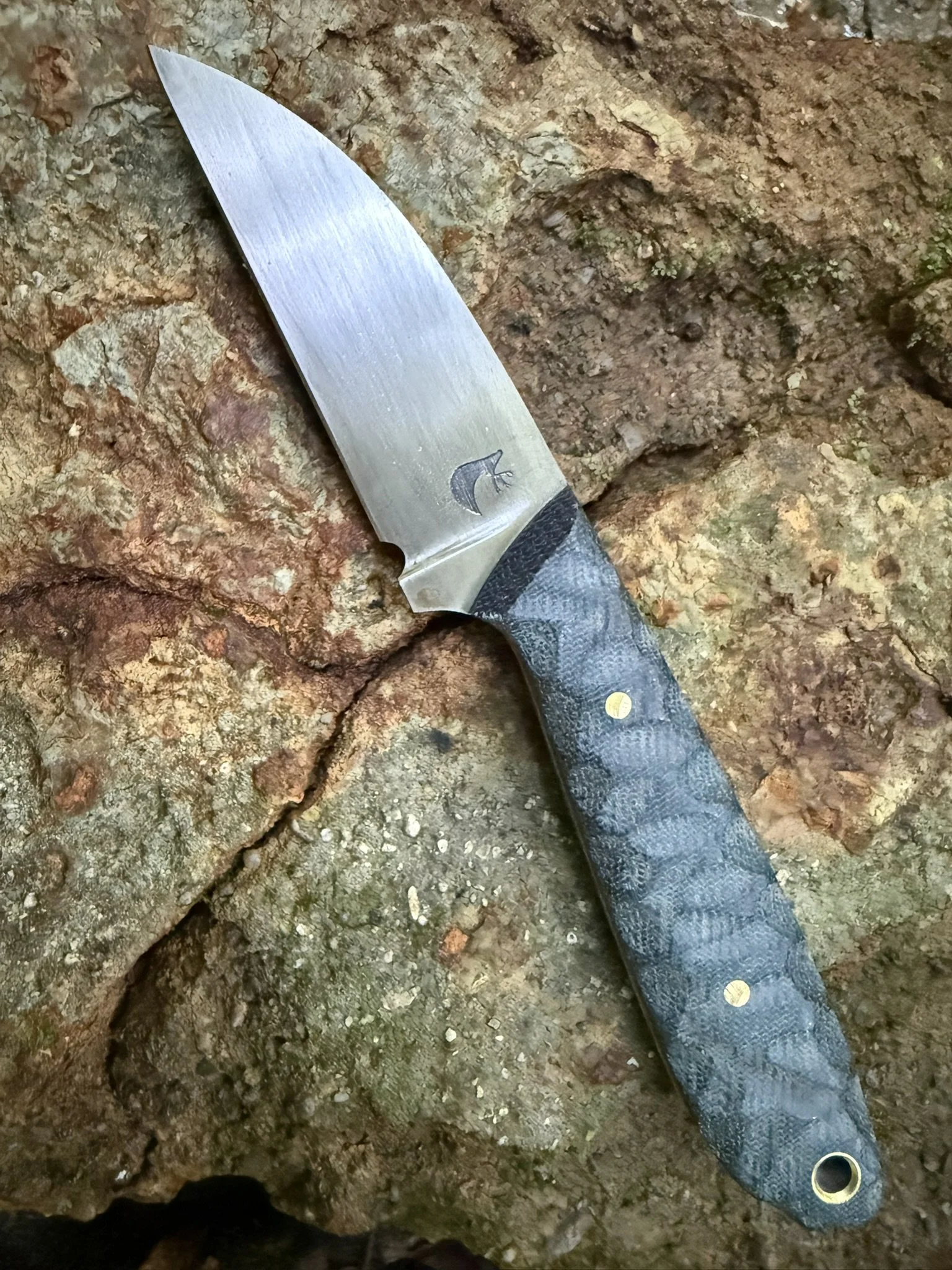 Blue Micarta Nightshade