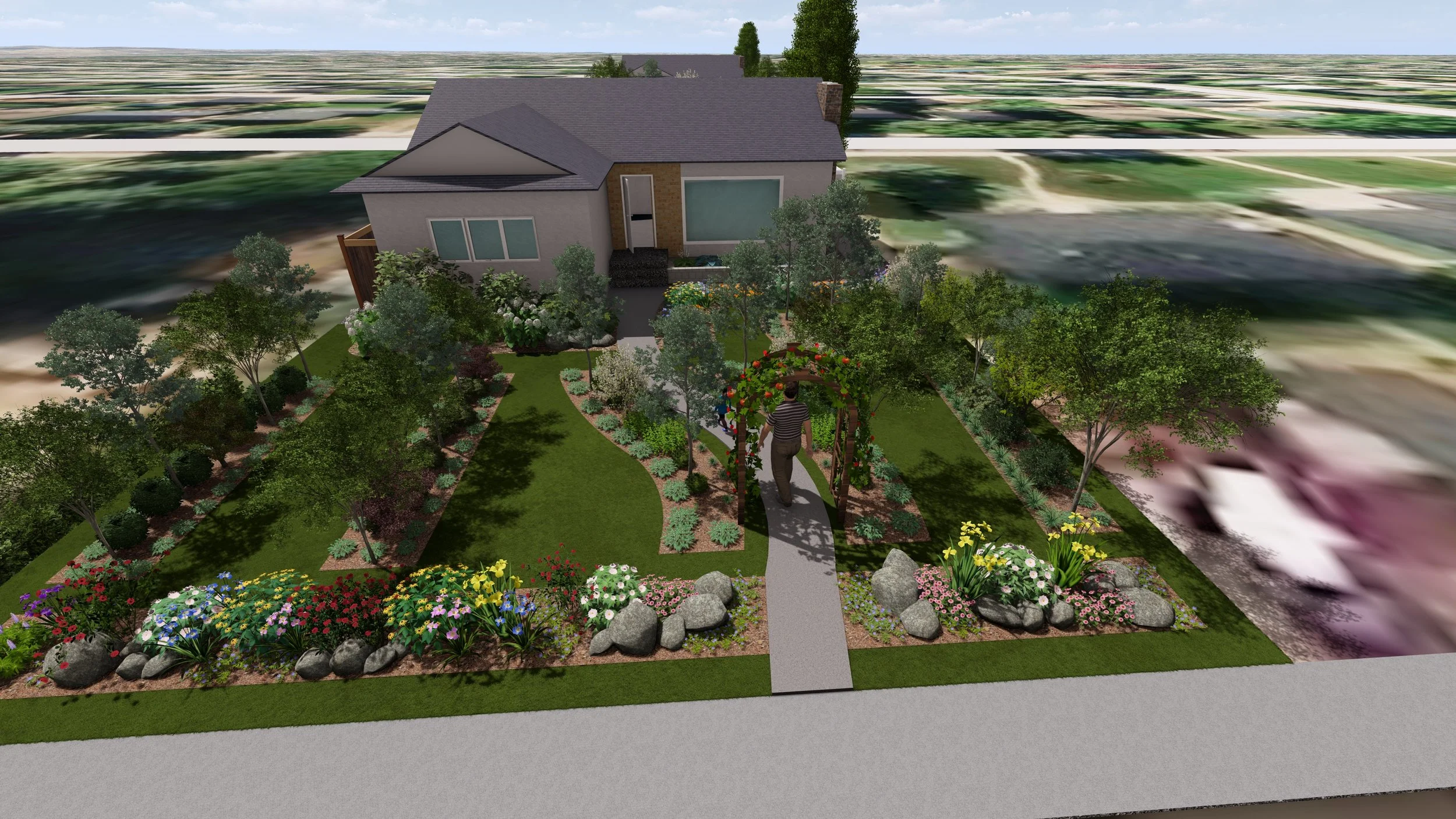 Food Forest - Front Yard