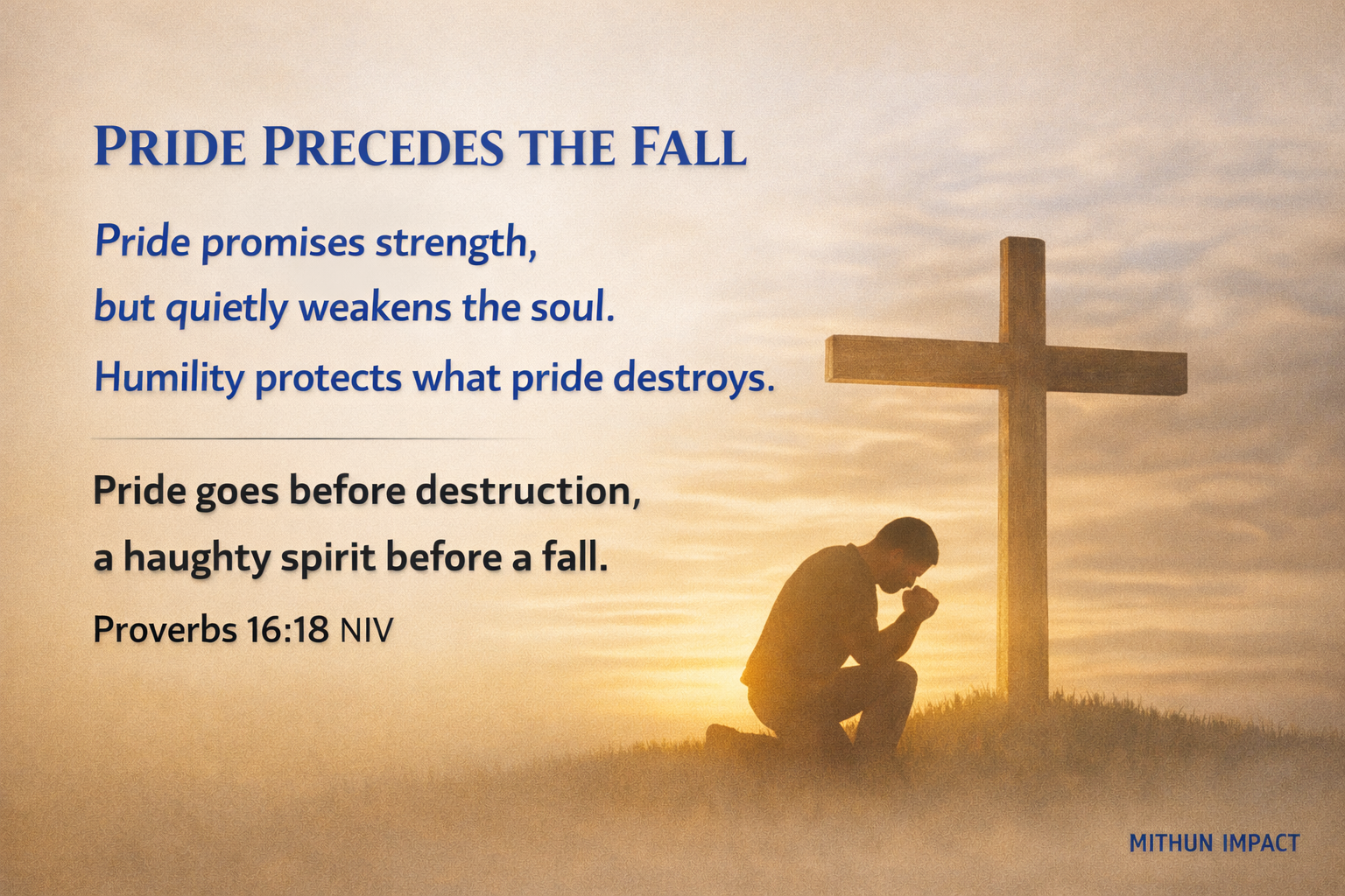 When We Step Back, God Steps Forward