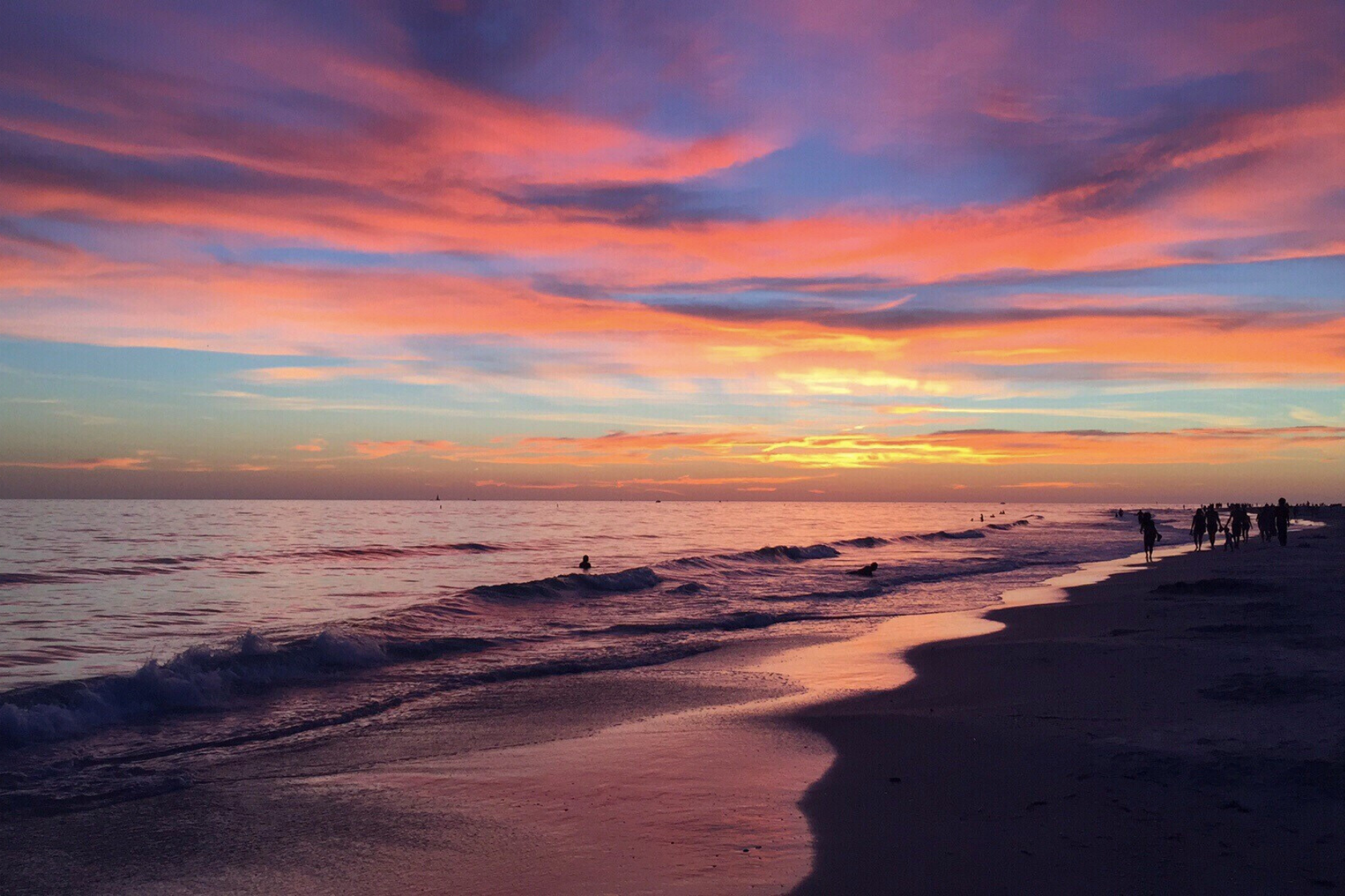 Sunset, Casey Key, Florida. May 22, 2024