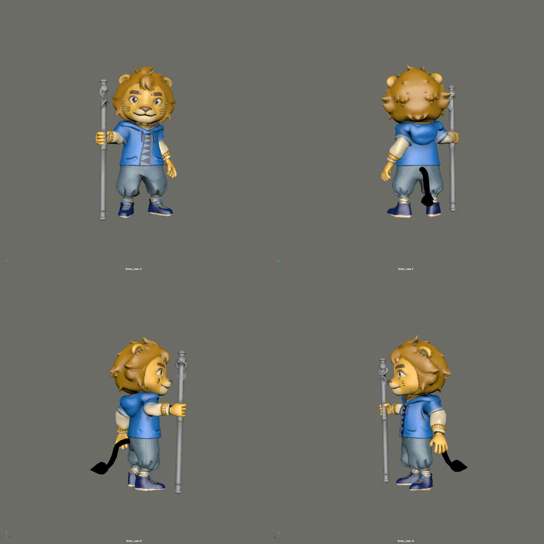 Saleem-staff-attack-animation