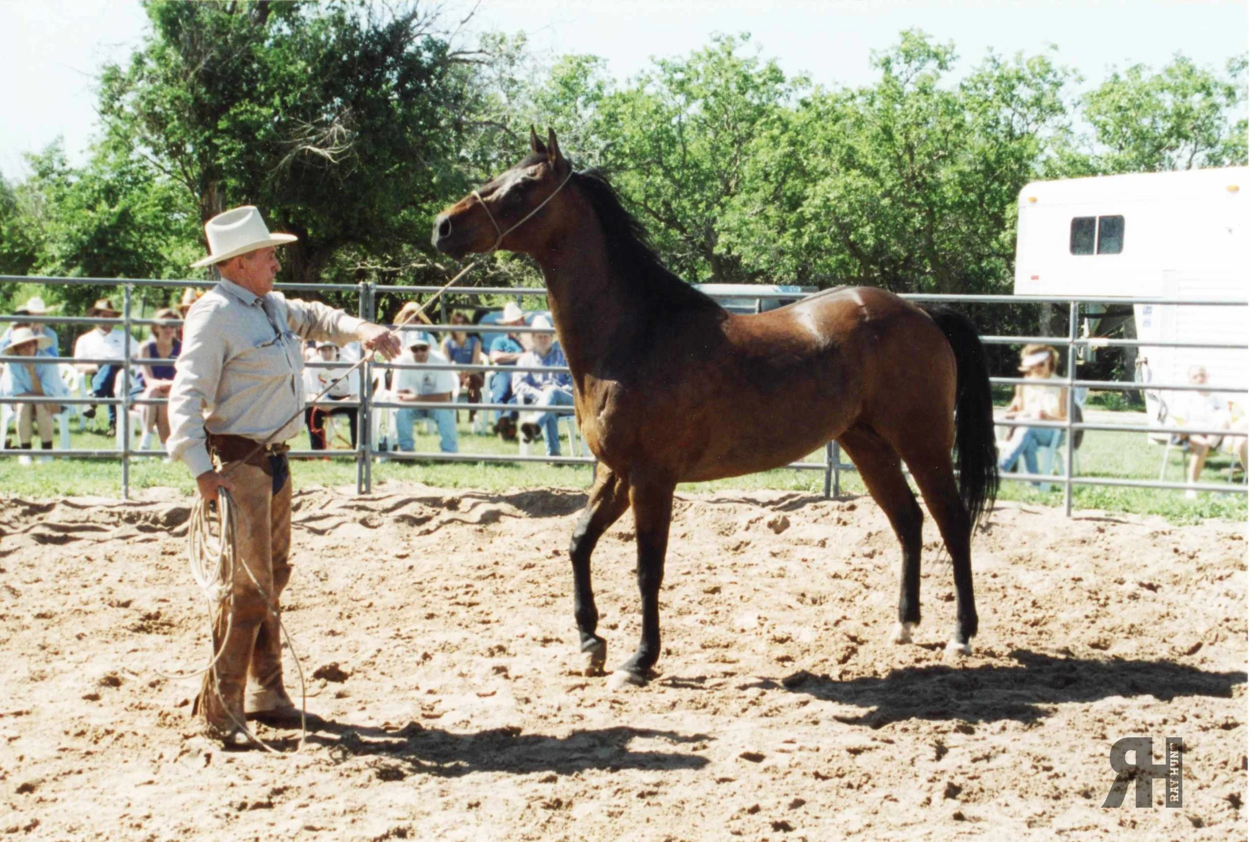 June 1996: Ray Hunt Colt Starting Clinic