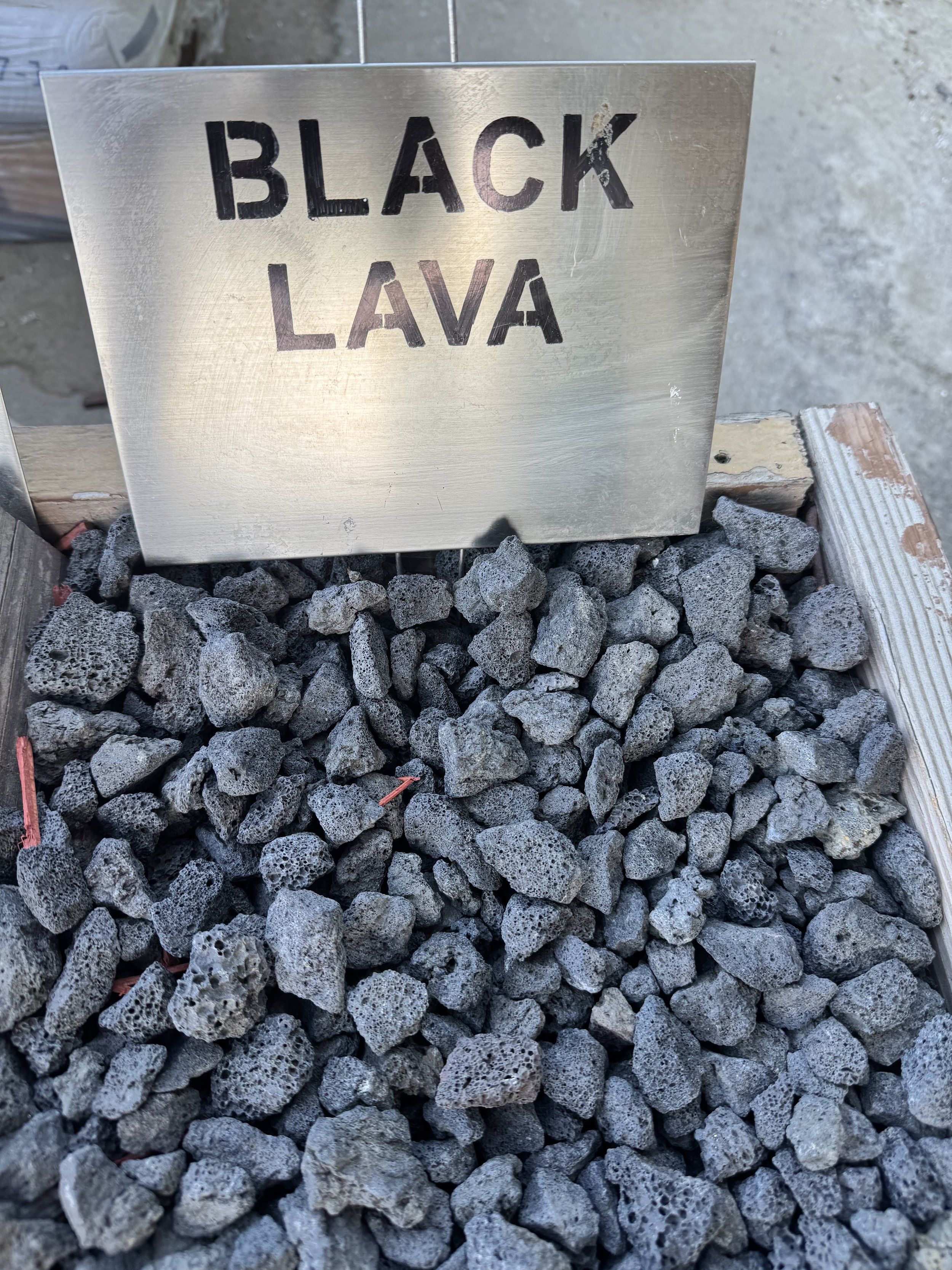Black Lava Rock