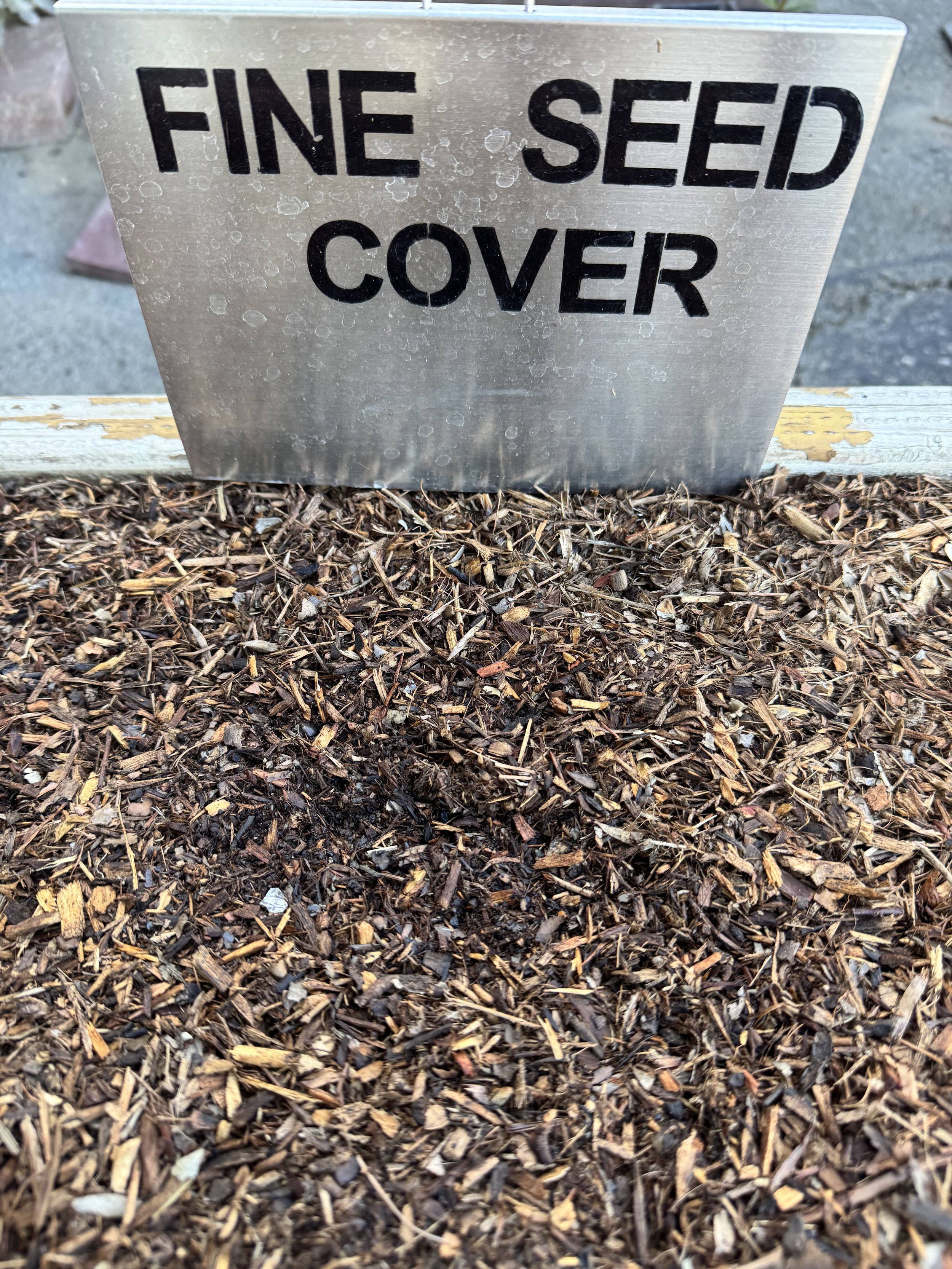 Fine Seed Cover Mulch