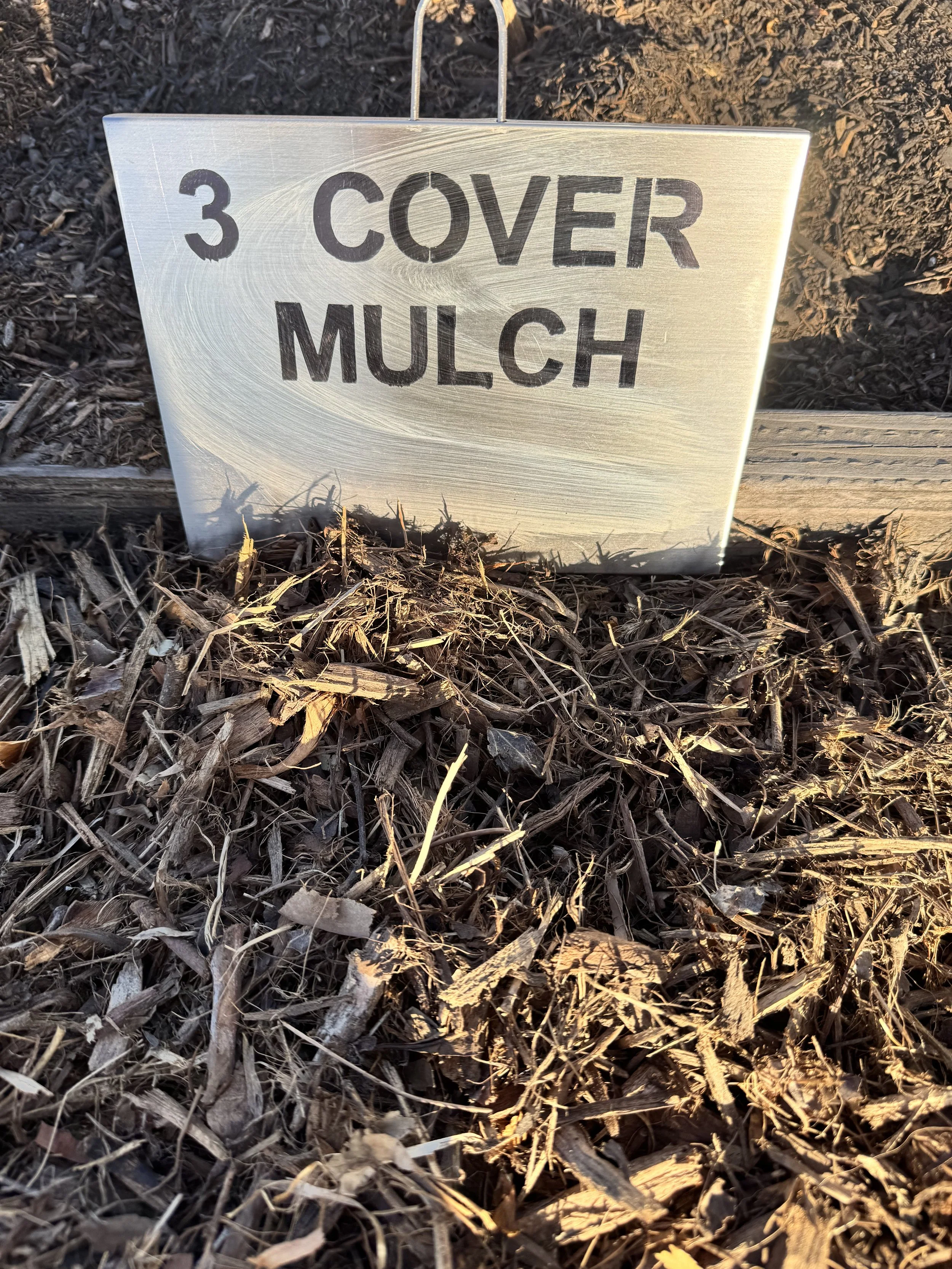Cover Mulch 3"