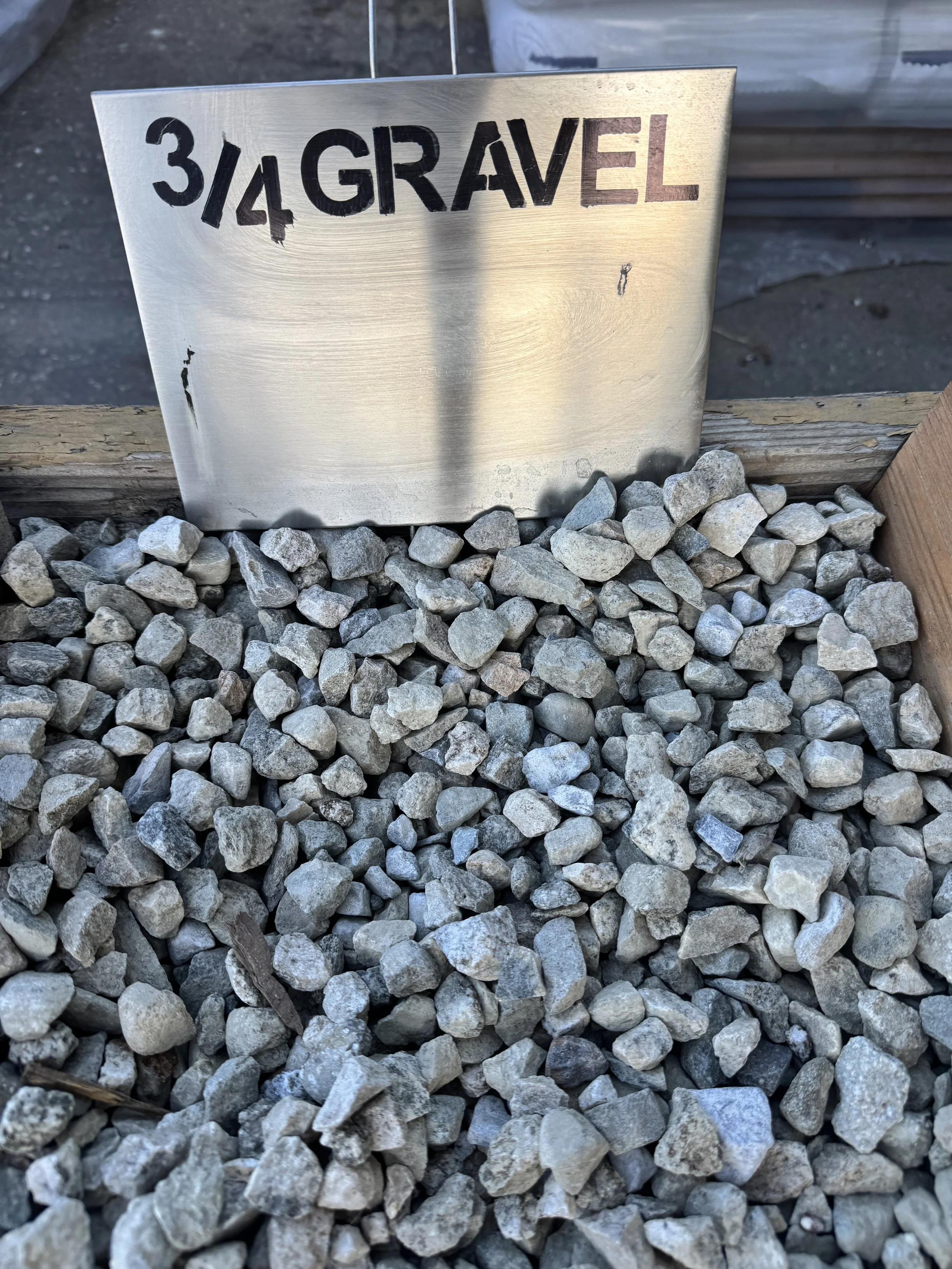Gravel 3/4"
