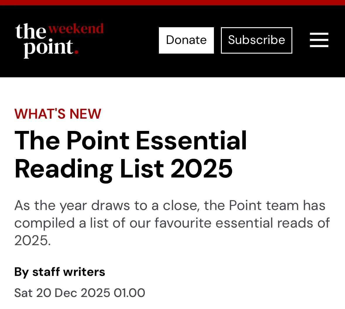 BEST BOOKS NATURE'S LAST DANCE