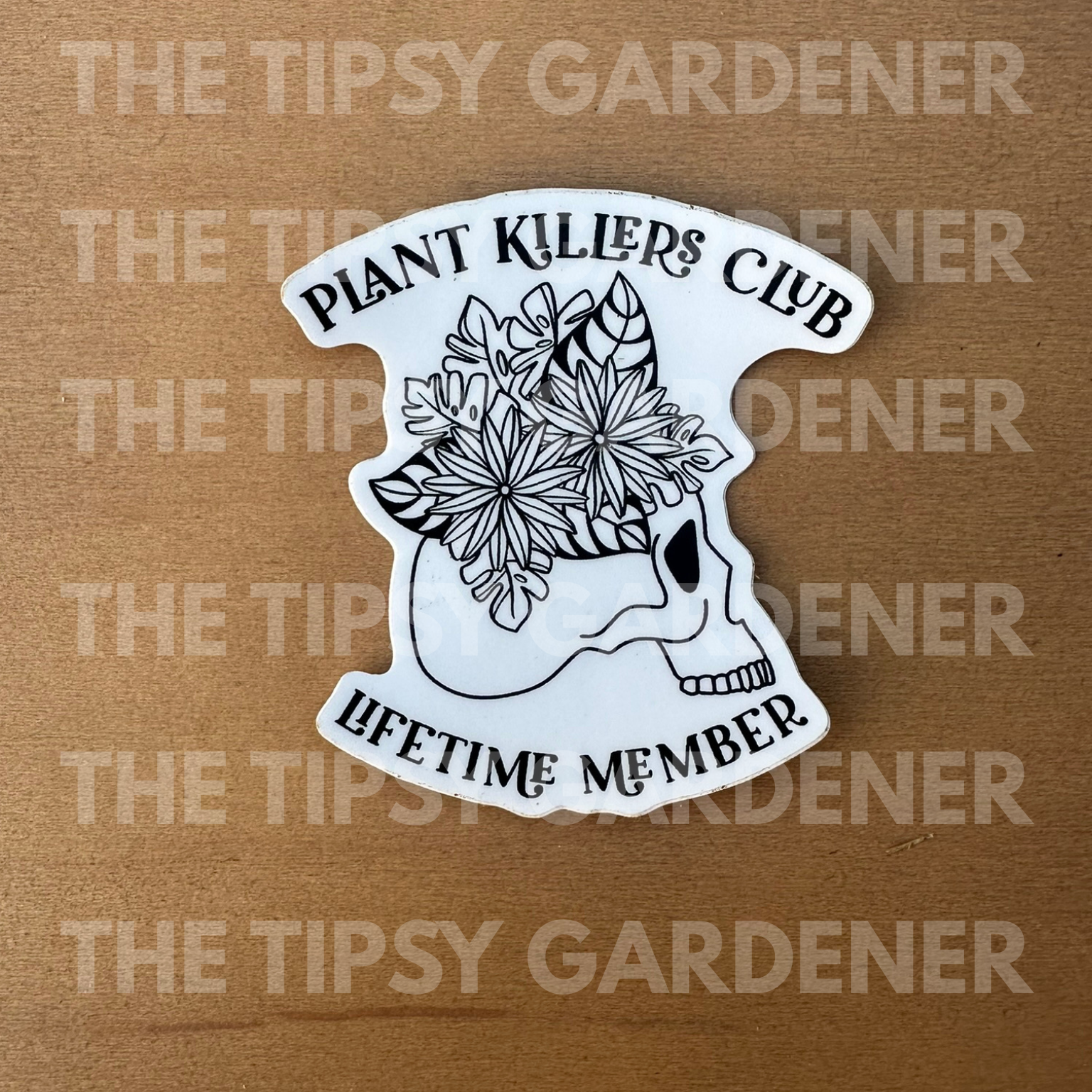Plant Killers Club Sticker
