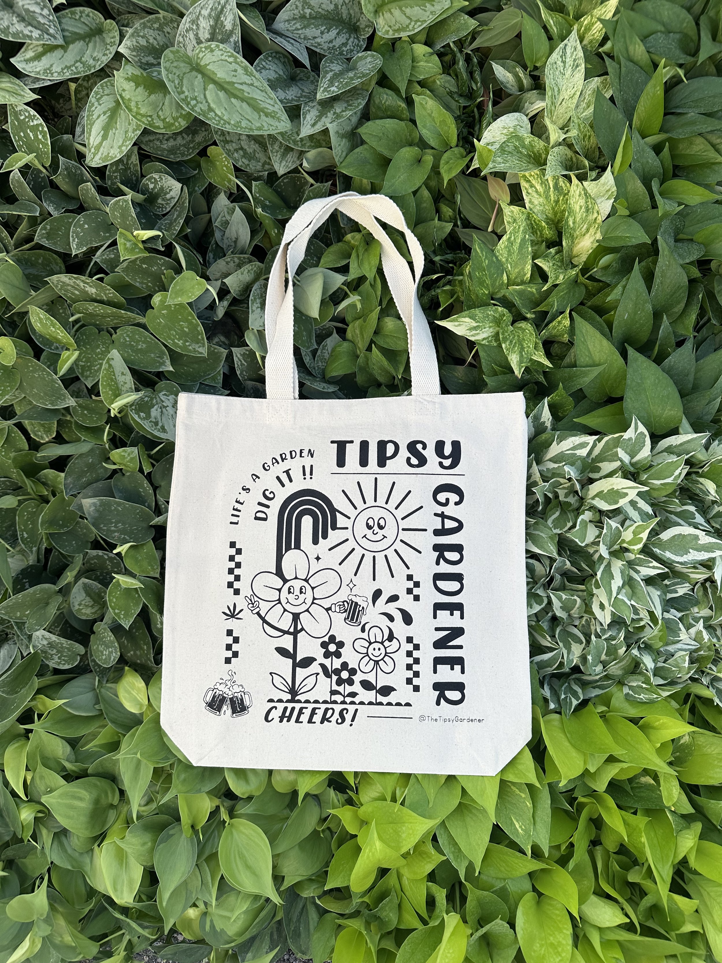 The Tipsy Gardener Tote Bag