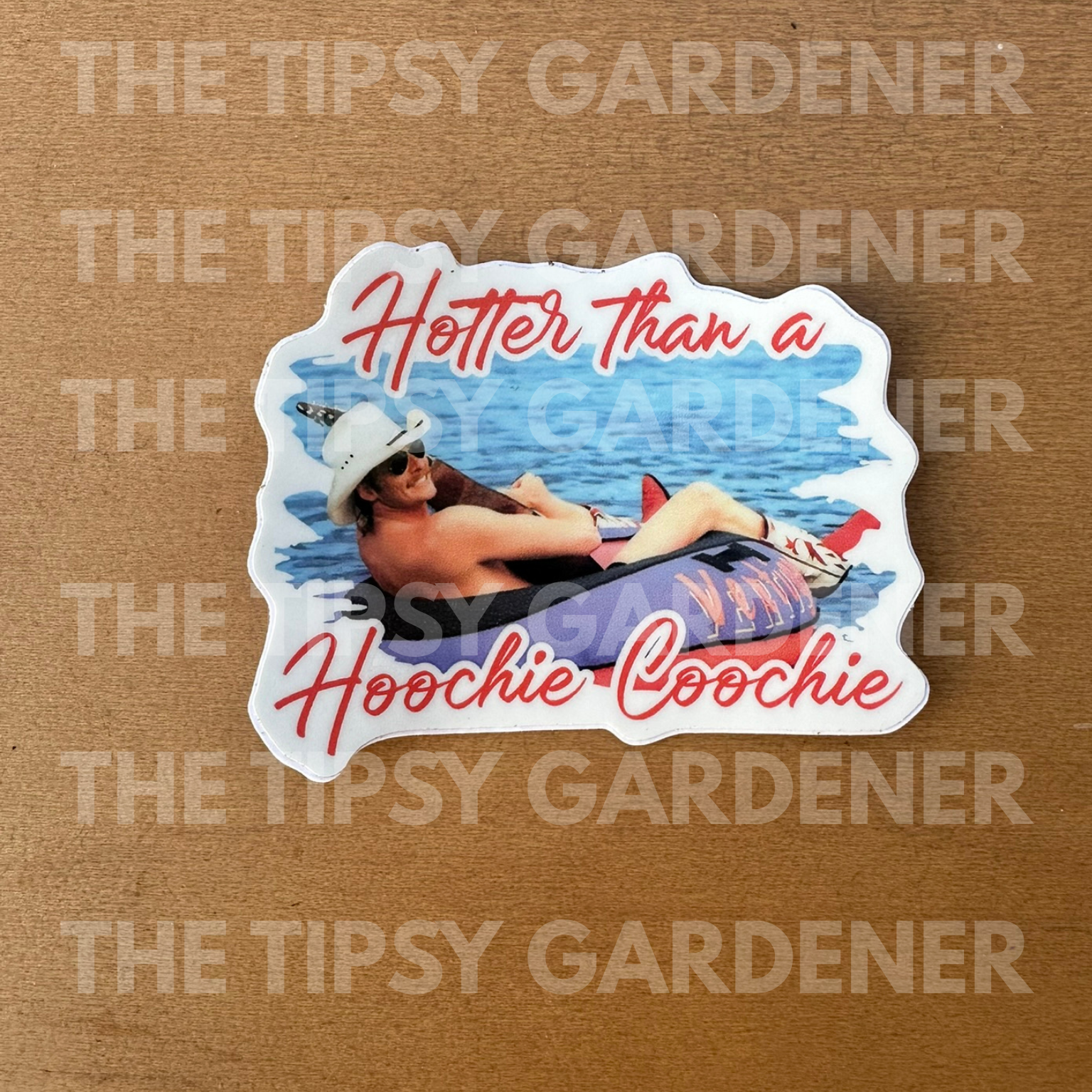 Hotter Than a Hoochie Coochie Sticker