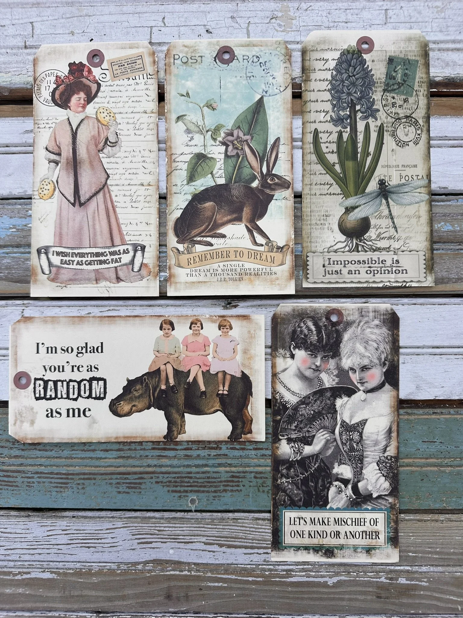 Five Tags- Set #24
