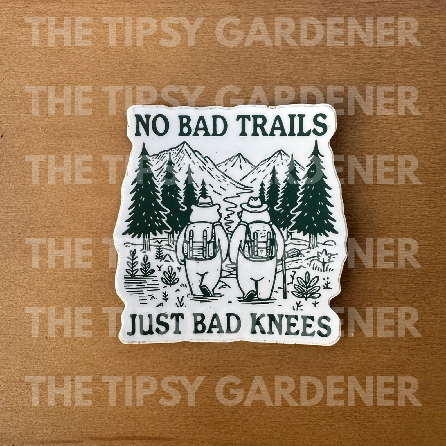 No Bad Trails Sticker