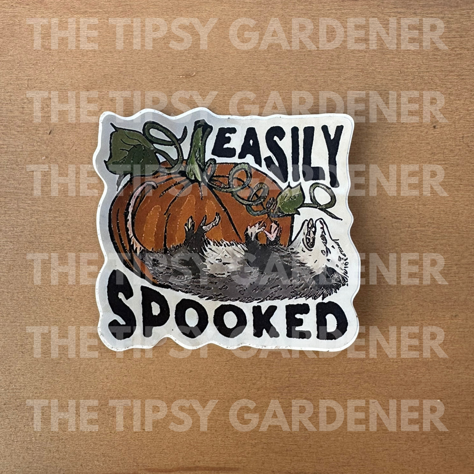 Easily Spooked Sticker