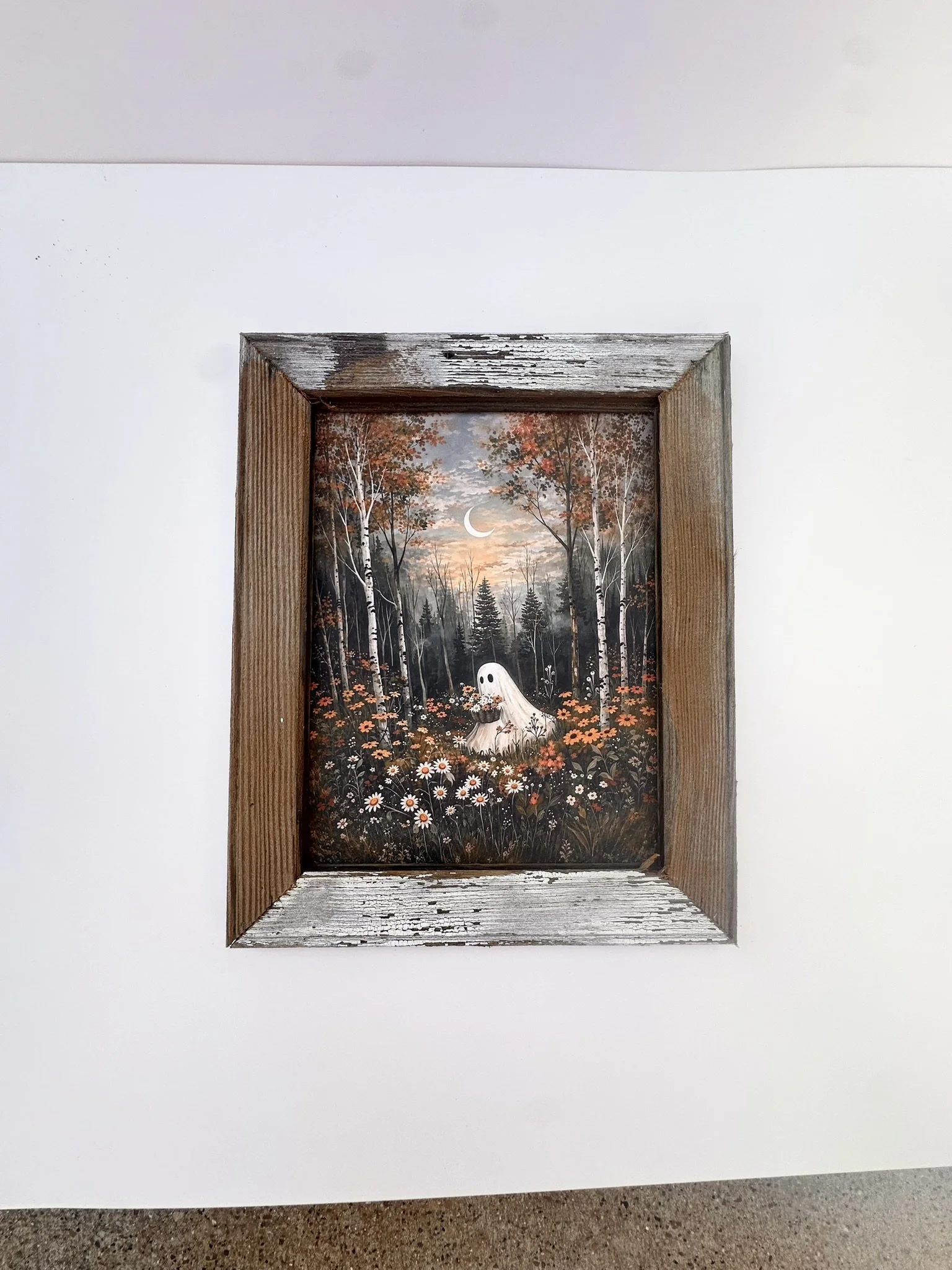 Ghosty Gatherer Framed Print
