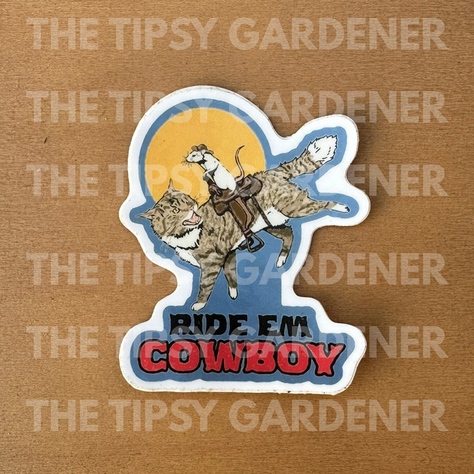 Ride 'Em Cowboy Sticker