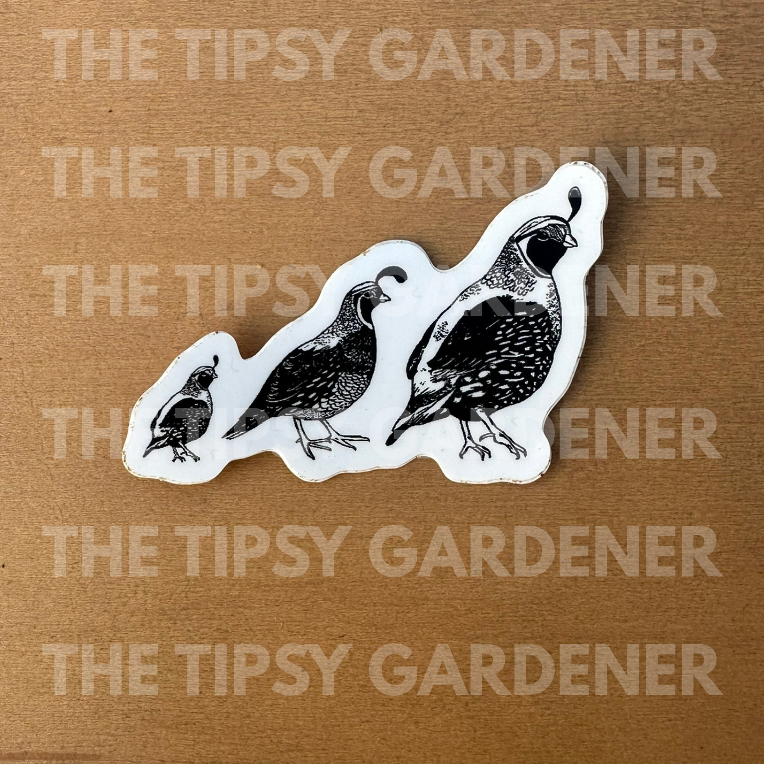 Quail Sticker