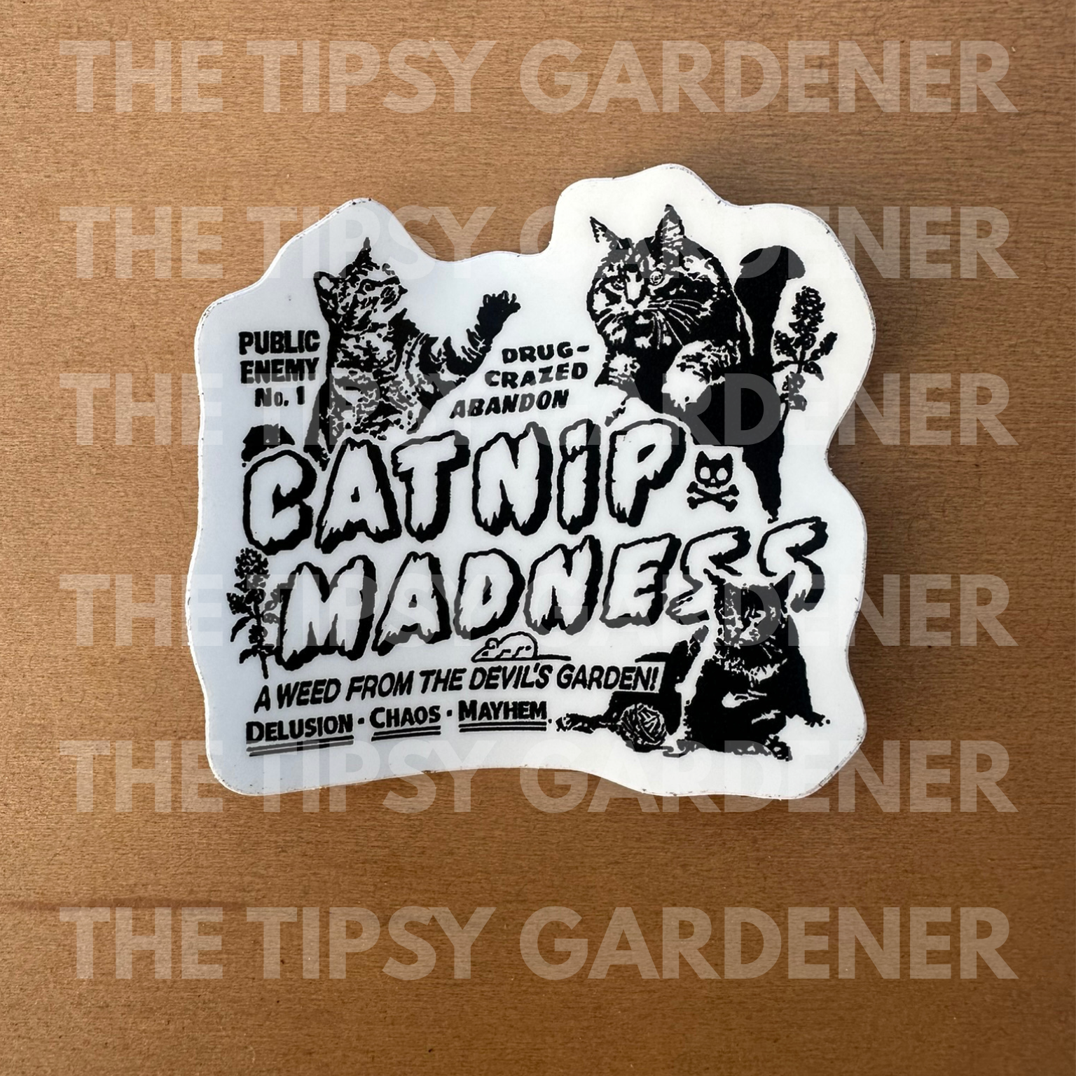 Catnip Madness Sticker