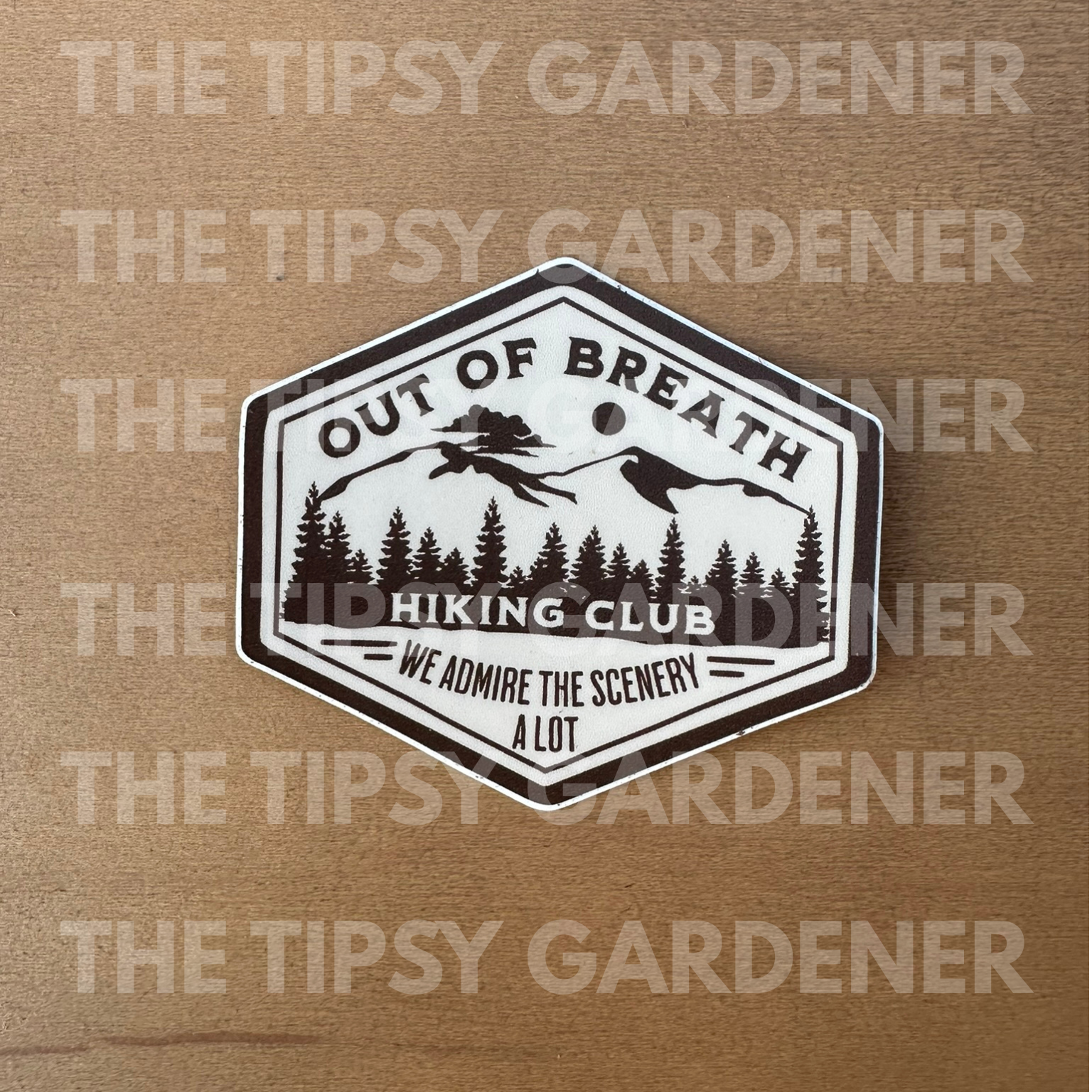 Out of Breath Sticker