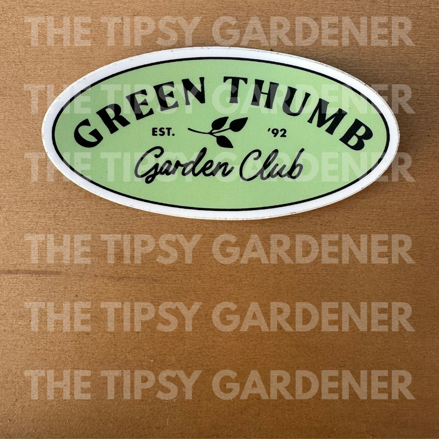 Green Thumb Garden Club Sticker