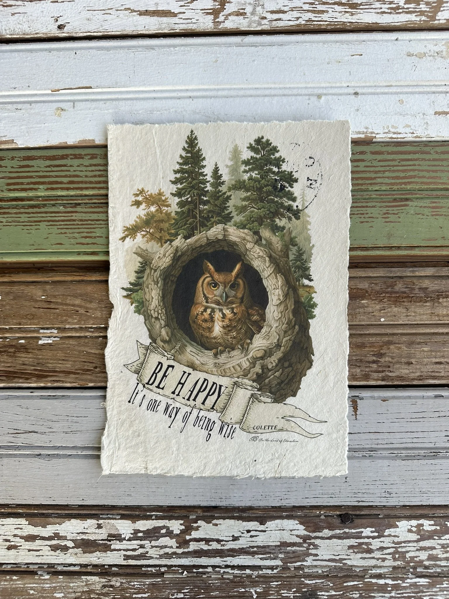 Artisan Paper Print