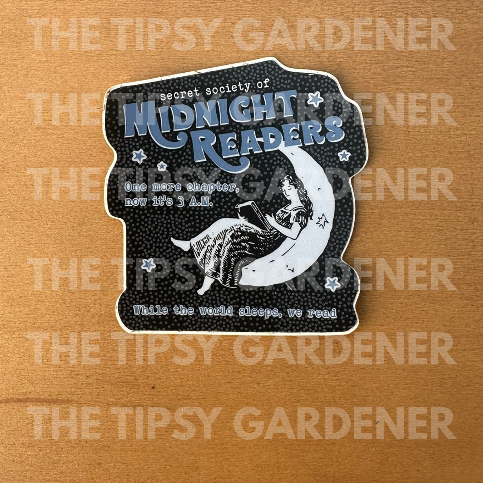 Midnight Reader Sticker