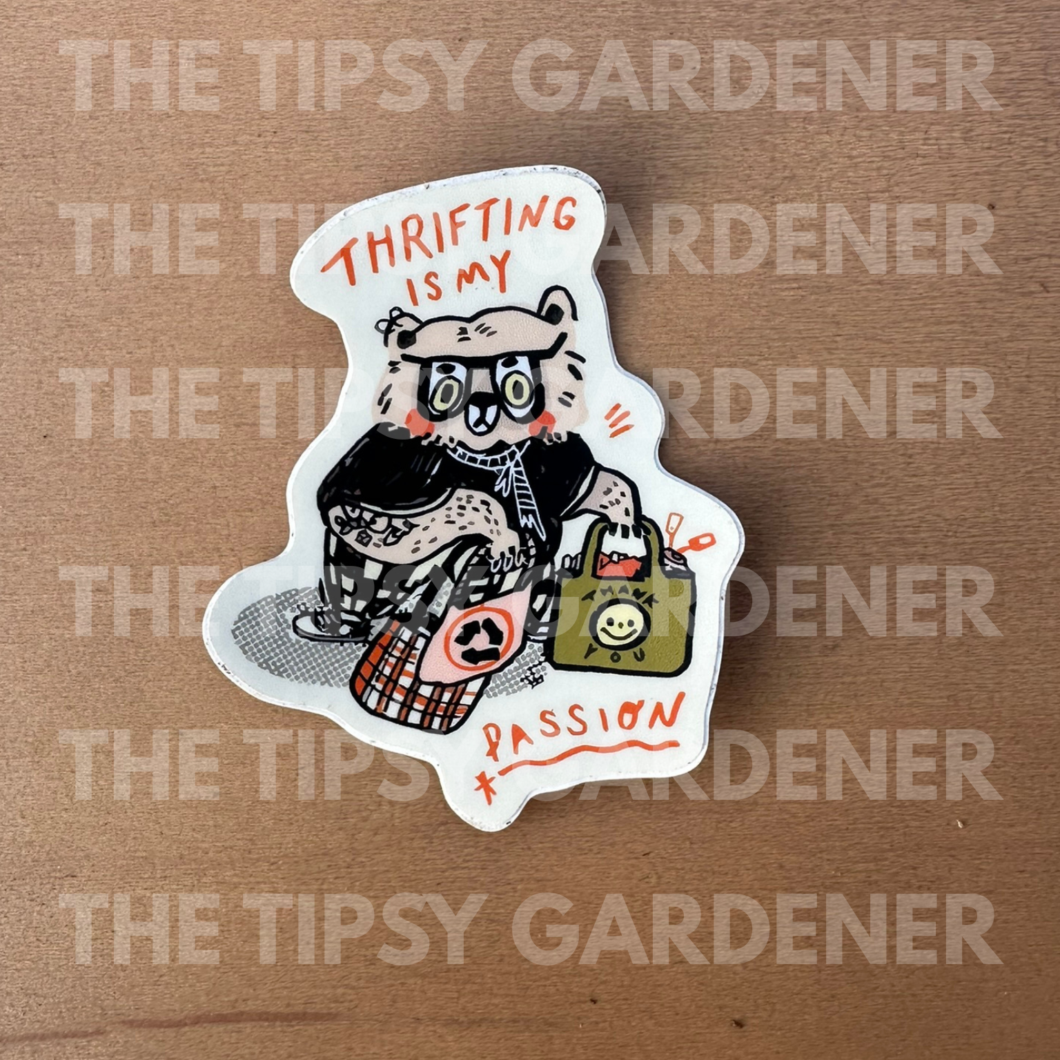 Thrifting Is My Passion Sticker