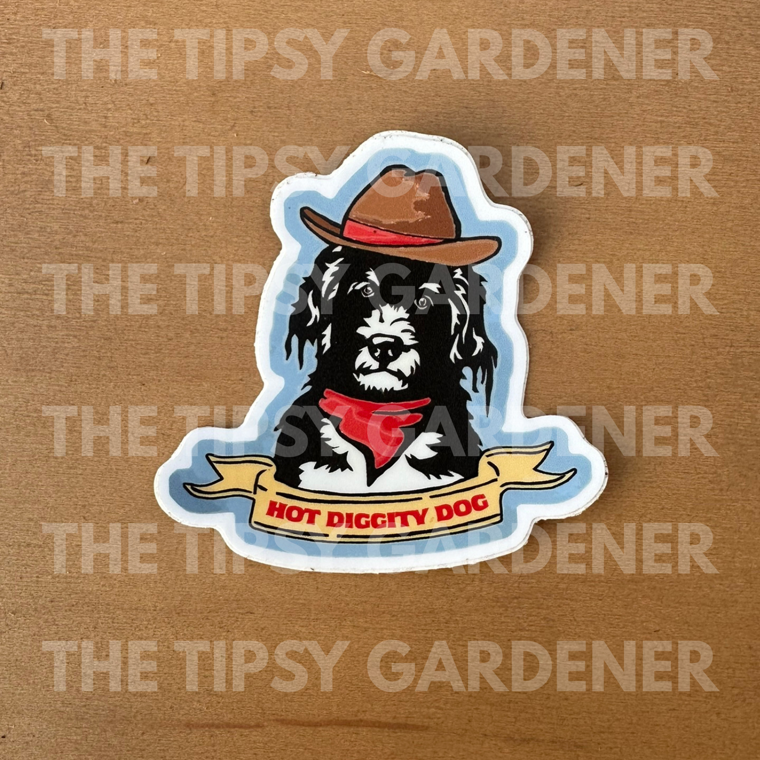 Hot Diggity Dog Sticker