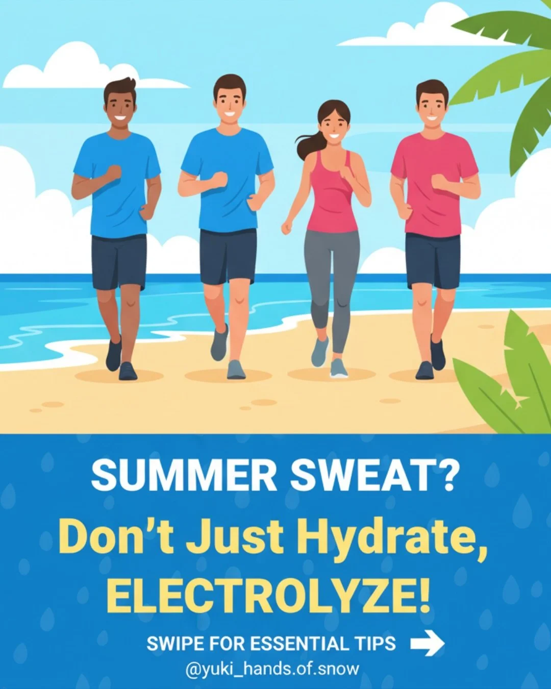 Ready for summer ?🇦🇺☀️

Here are some important tips for playing sports in hot weather. Stay safe and hydrated!

.
.
#australiansummer #hydration #beachtennis #tennis #sports