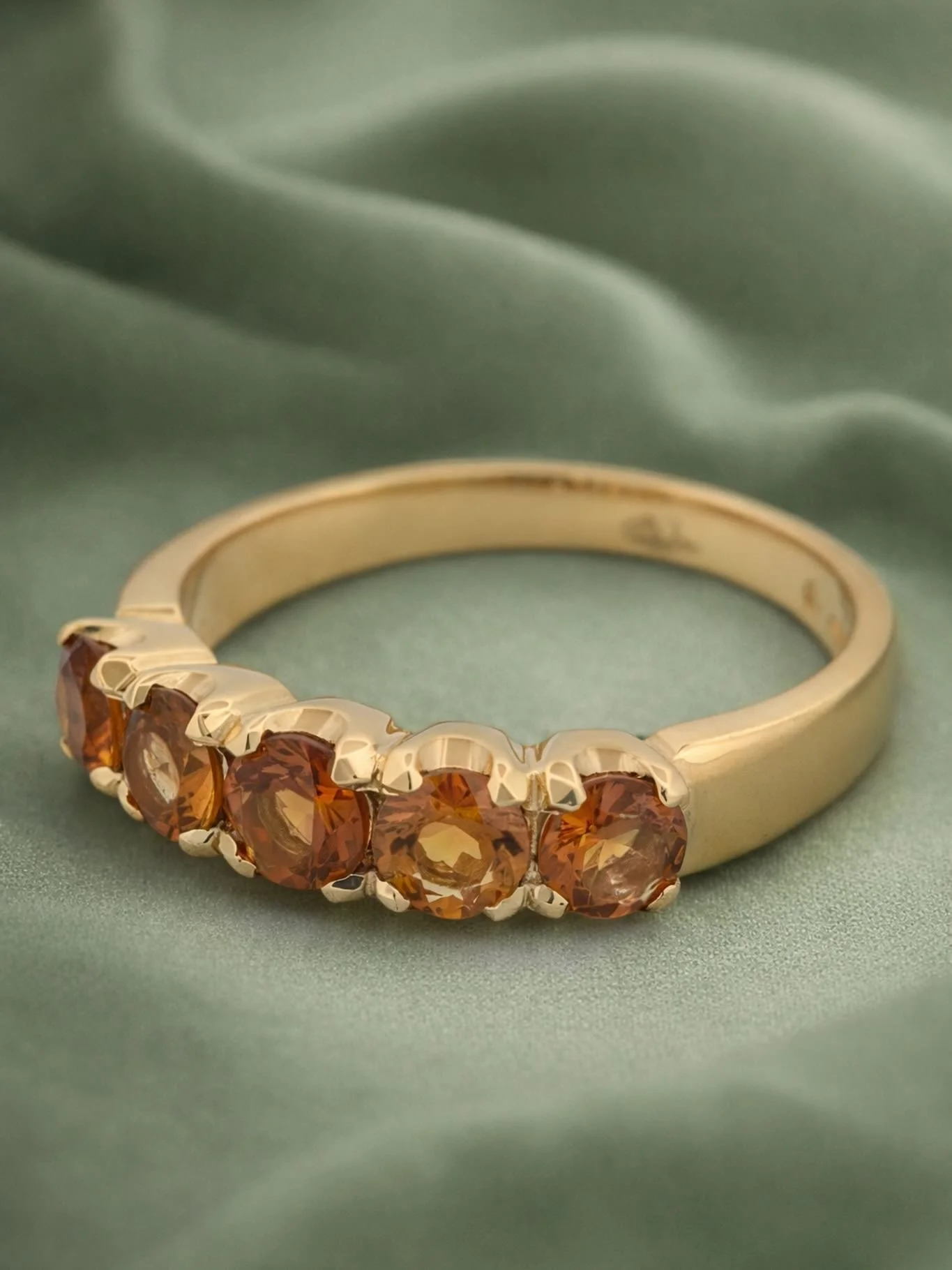 A beautiful 5 stone citrine 9k ring! This ring is perfect on any finger &amp; great for any celebration or simply TREAT YOURSELF! $2500