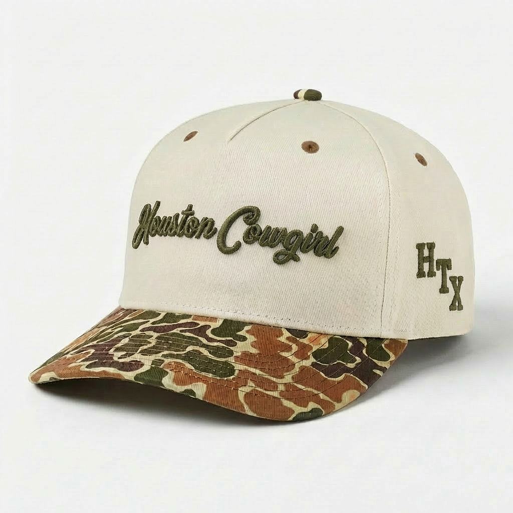 HOUSTON COWGIRL FOREST GREEN & CAMO