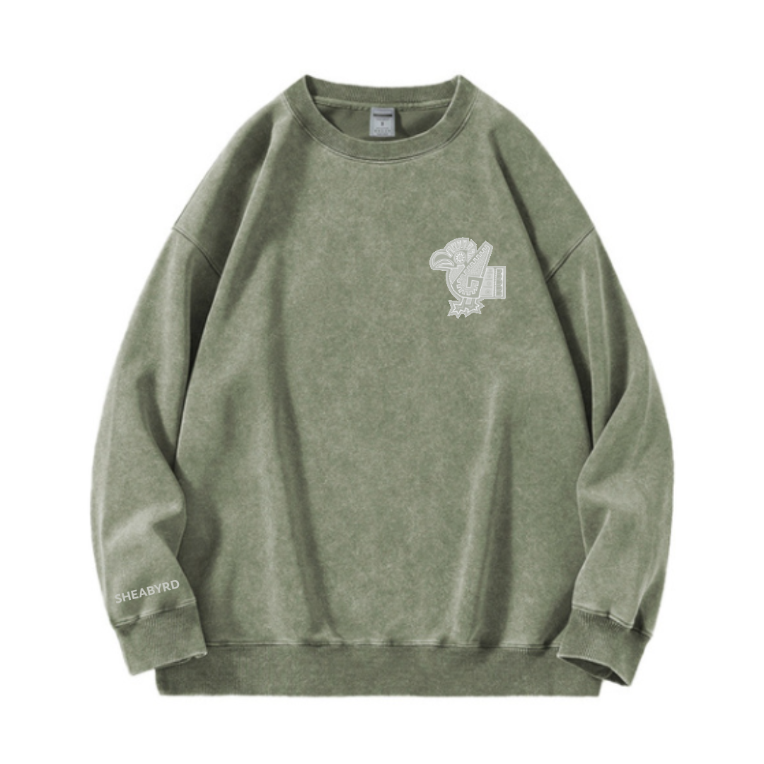 ARMY GREEN CREWNECK