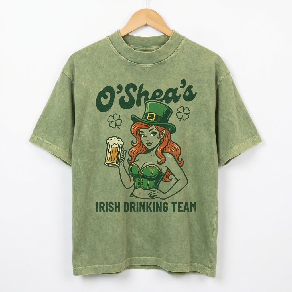 O'SHEA'S IRISH DRINKING TEAM LADY LEPRECHAUN