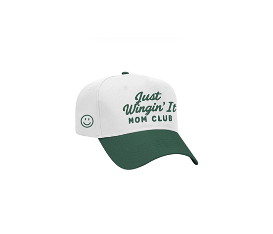 JUST WINGIN IT WHT & GREEN