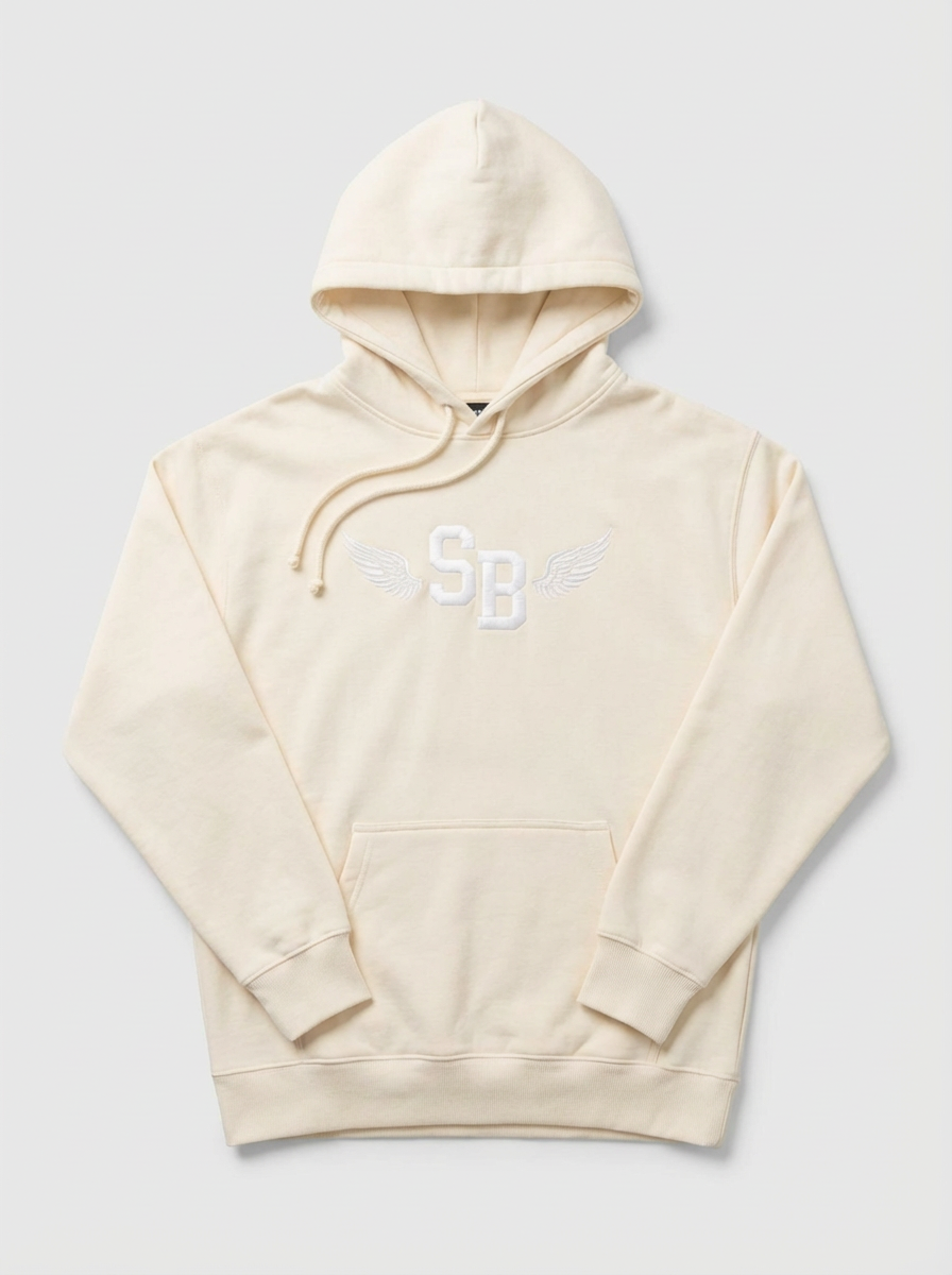 SHEABYRD FLIGHT SERIES CREAM HOODIE