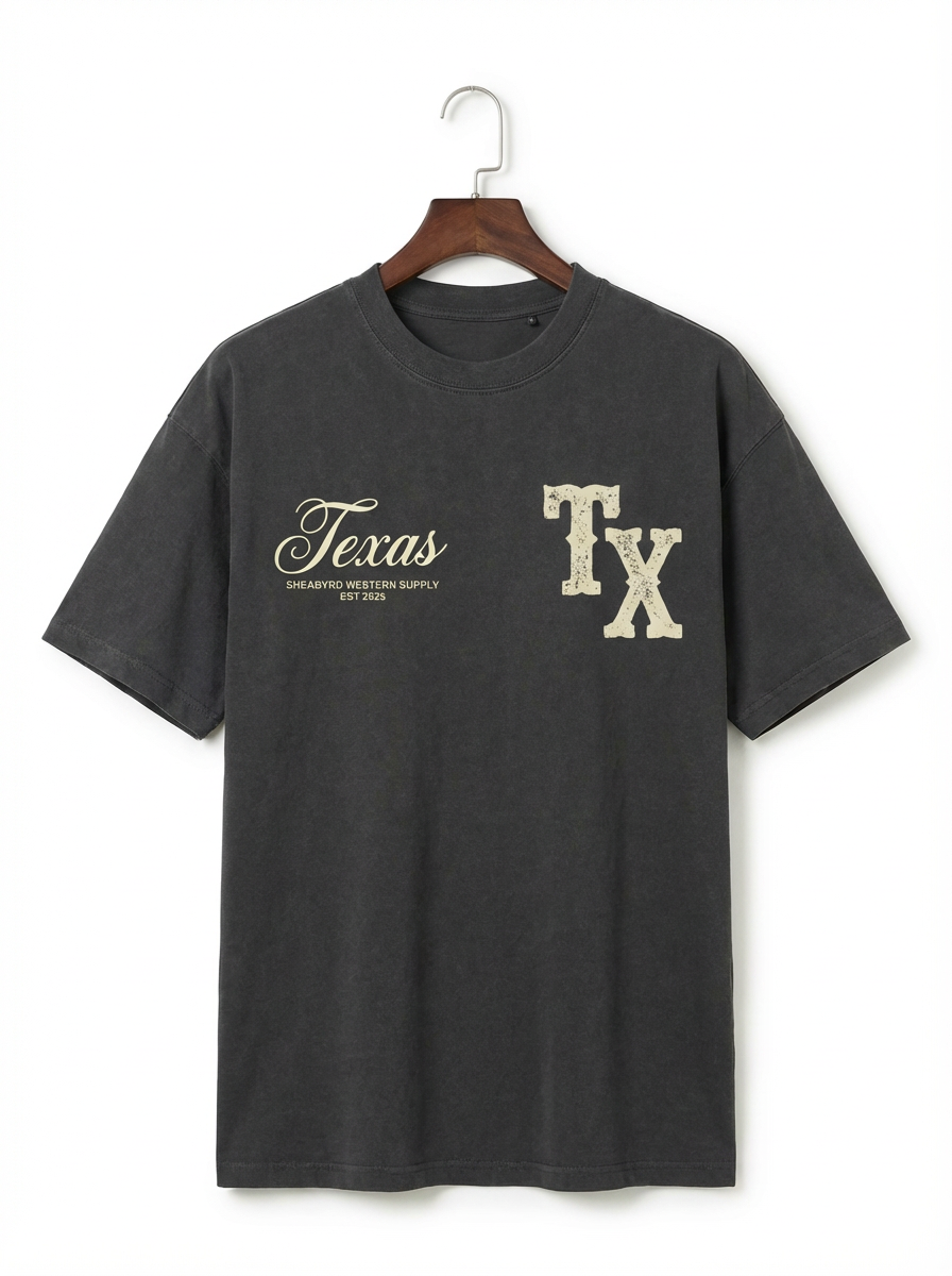 SHEABYRD WESTERN SUPPLY GRAPHIC TEE FRONT ONLY