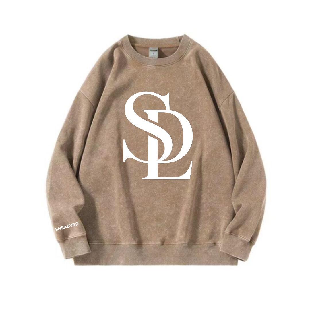 LIGHT BROWN CREWNECK
