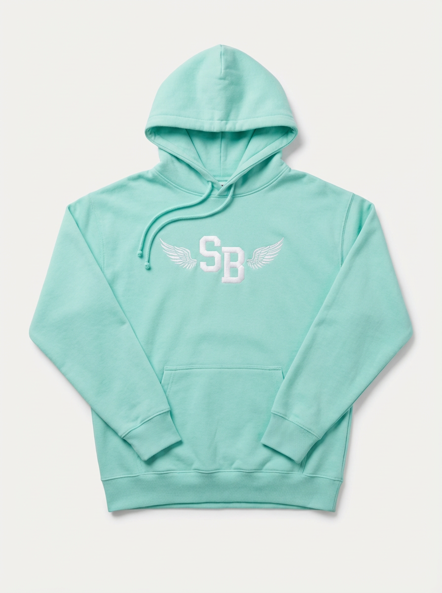 SHEABYRD FLIGHT SERIES TURQUOISE MINT HOODIE