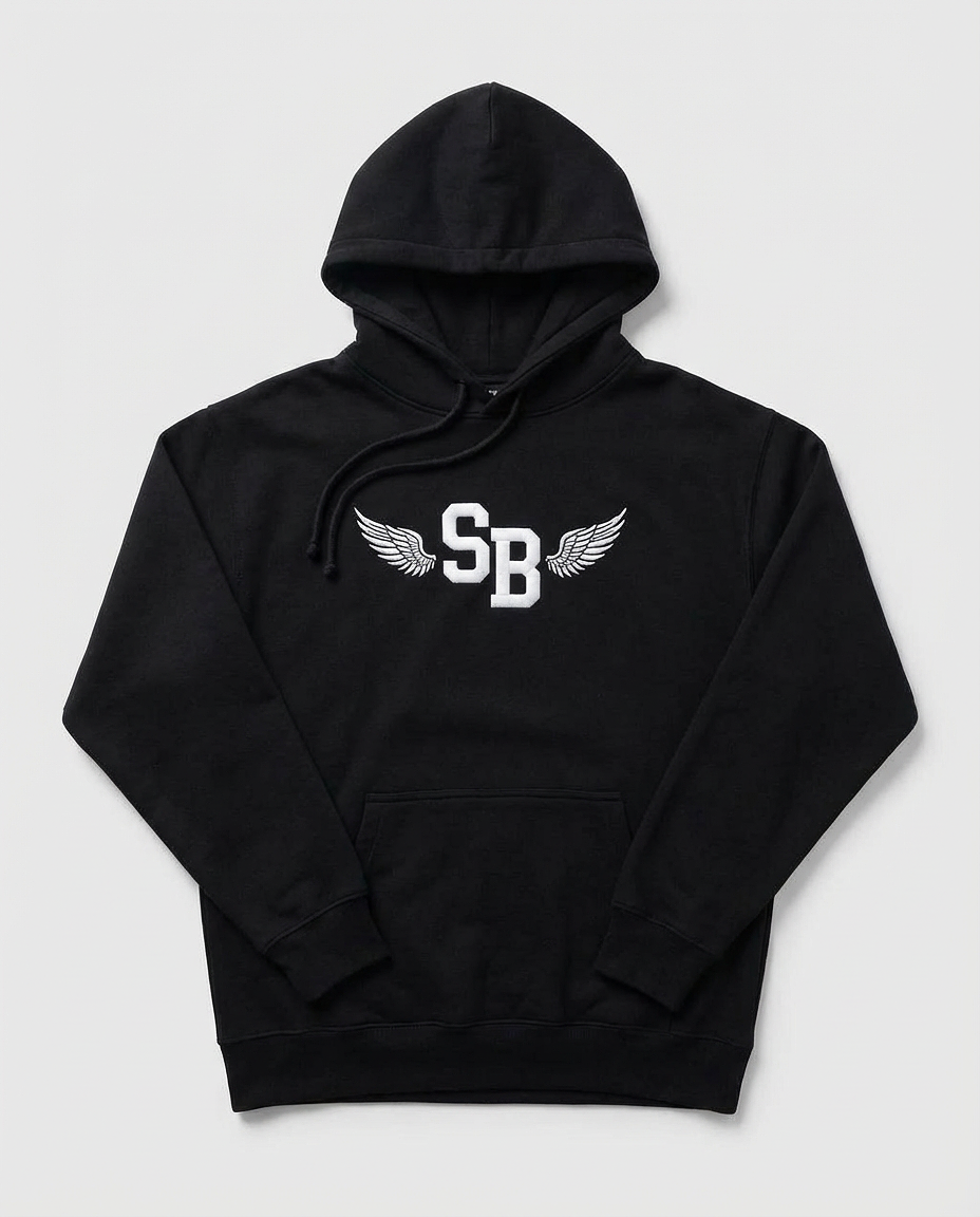 SHEABYRD FLIGHT SERIES BLACK HOODIE