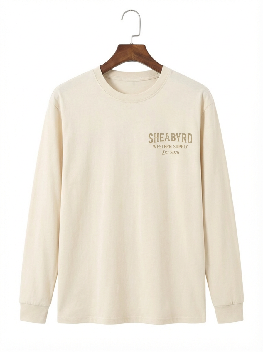 SHEABYRD WESTERN SUPPLY GRAPHIC LONG SLEEVE
