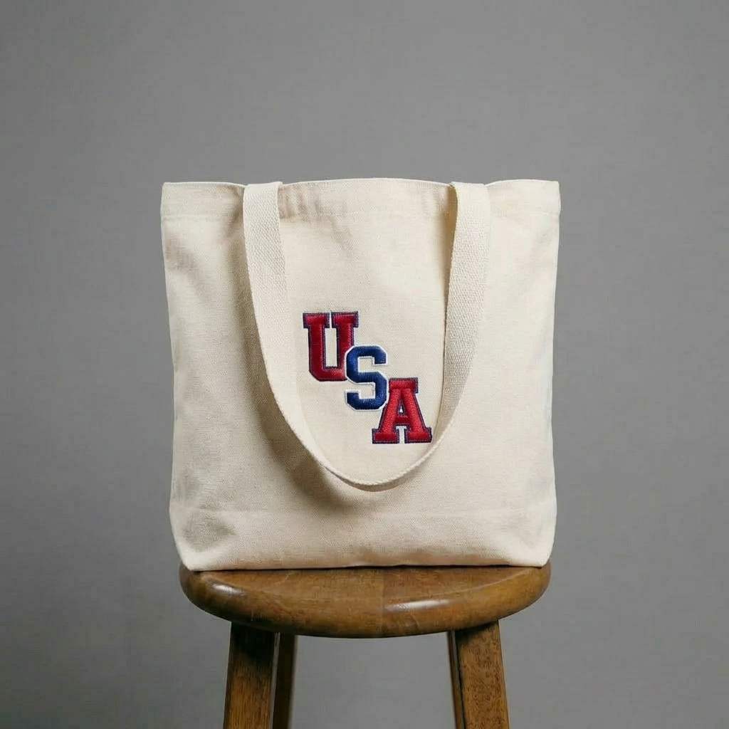 USA CANVAS TOTE BAG