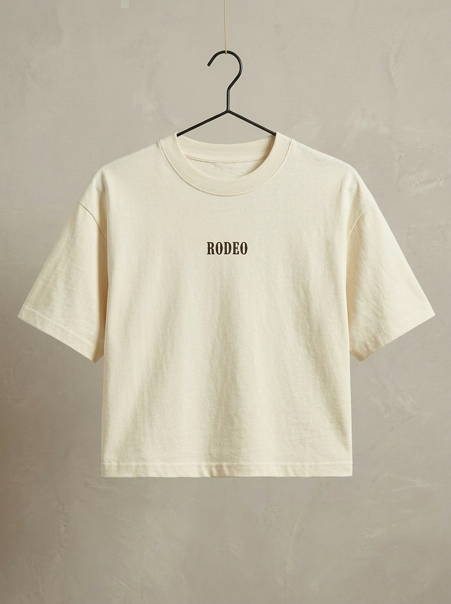 SHEABYRD “Rodeo” Cropped Tee