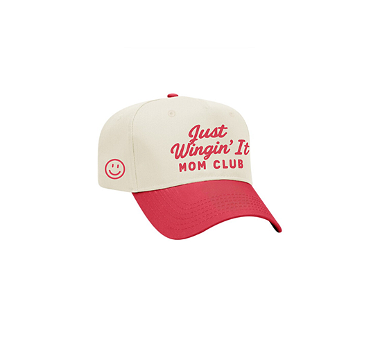 JUST WINGIN IT CREAM & RED